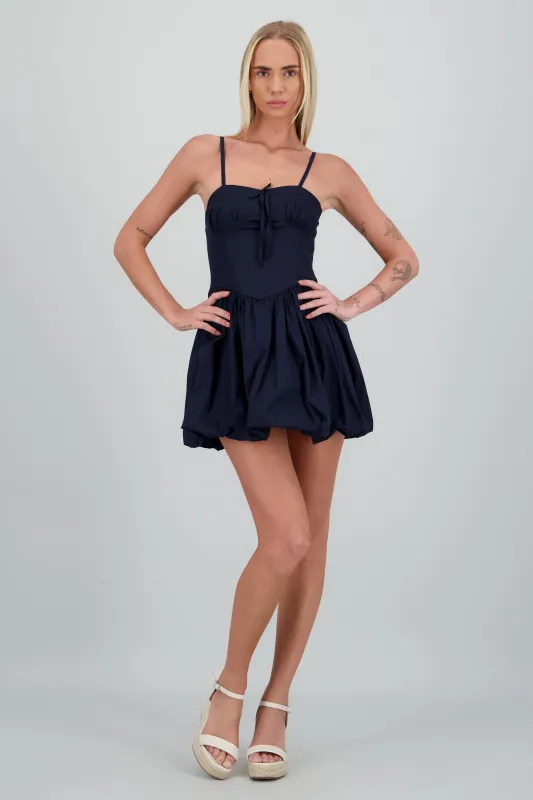 Vestido mini globo detalle tirantes sold by Shasa