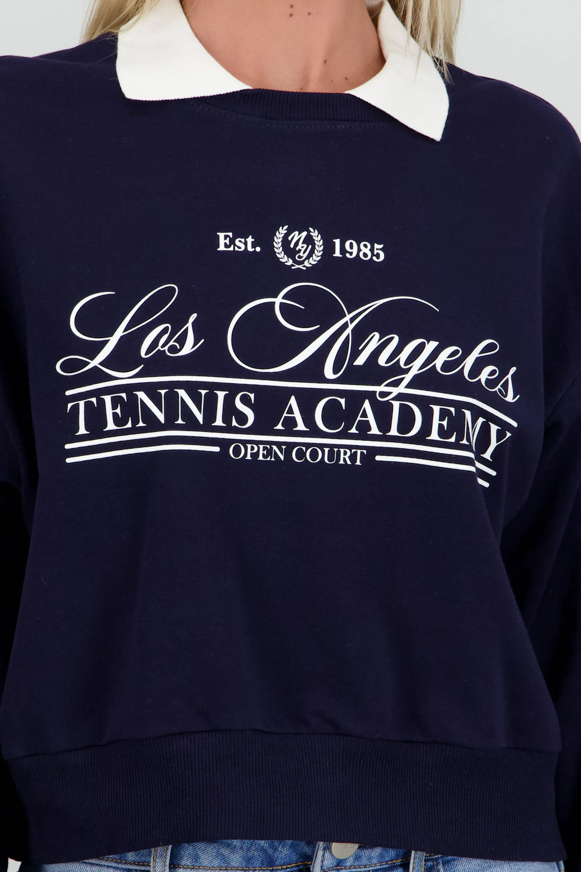 Sudadera los angeles cuello polo sold by Shasa product image thumbnail 5