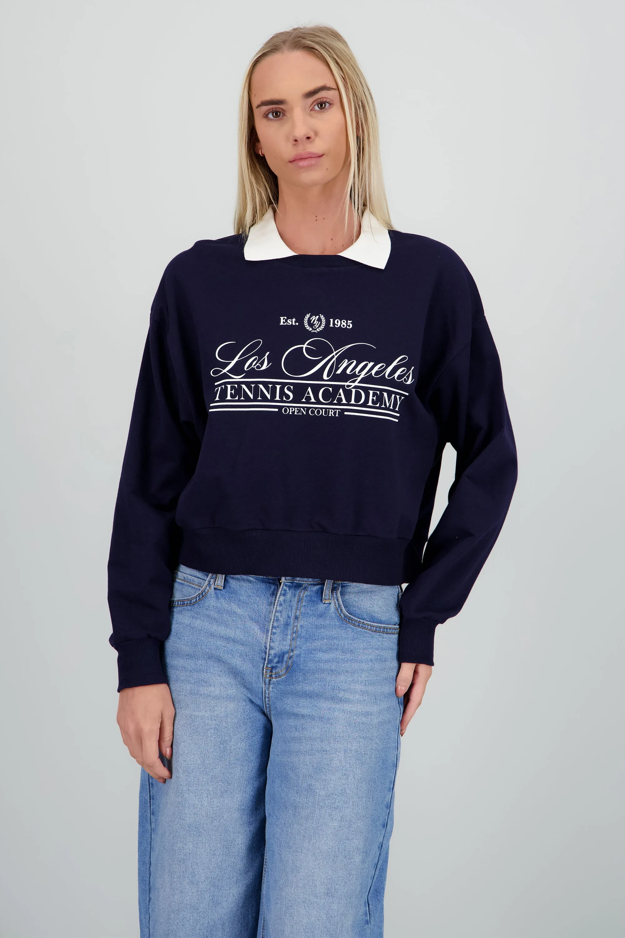 Sudadera los angeles cuello polo sold by Shasa product image thumbnail 2