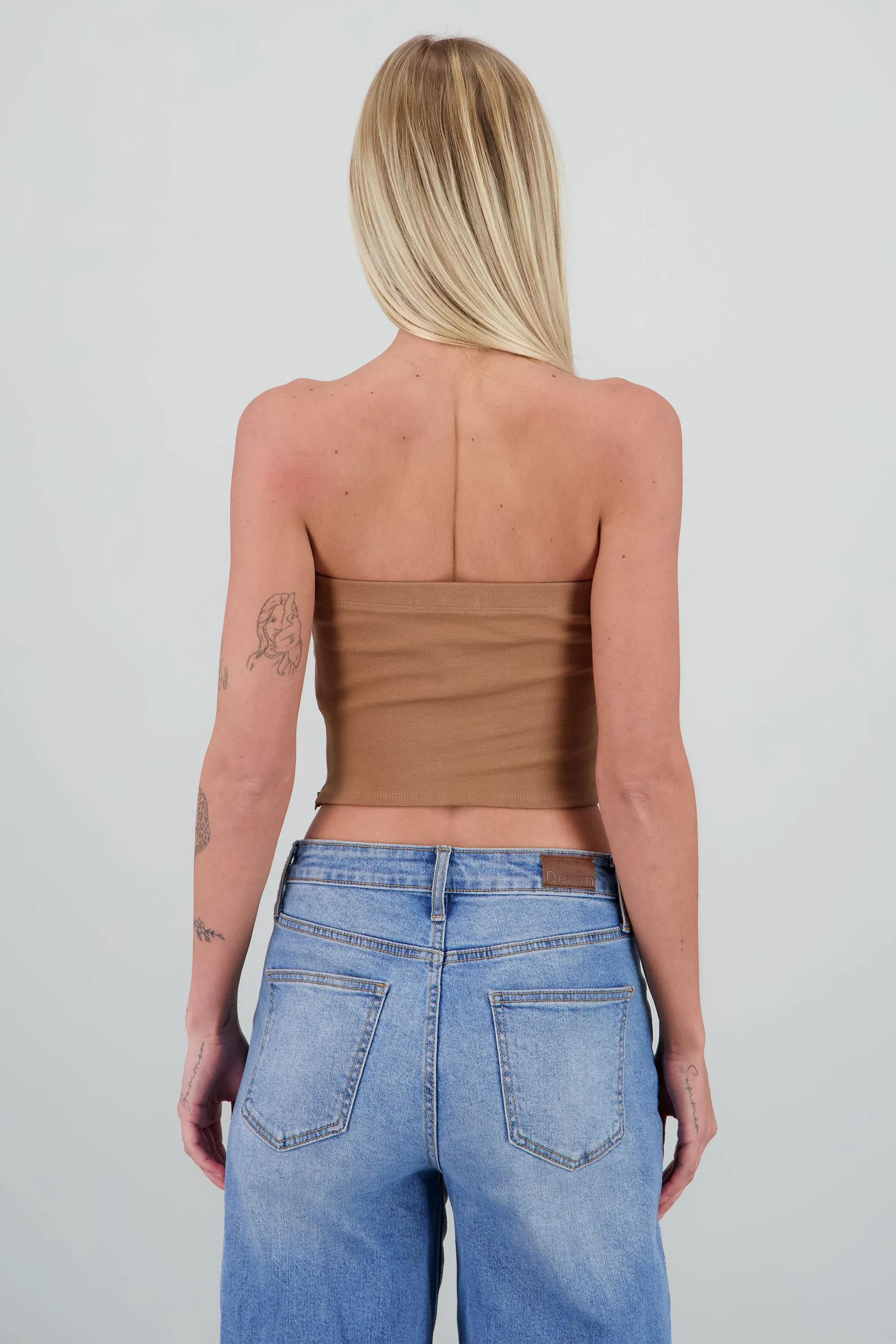 Top strapless detalle moños sold by Shasa product image thumbnail 4