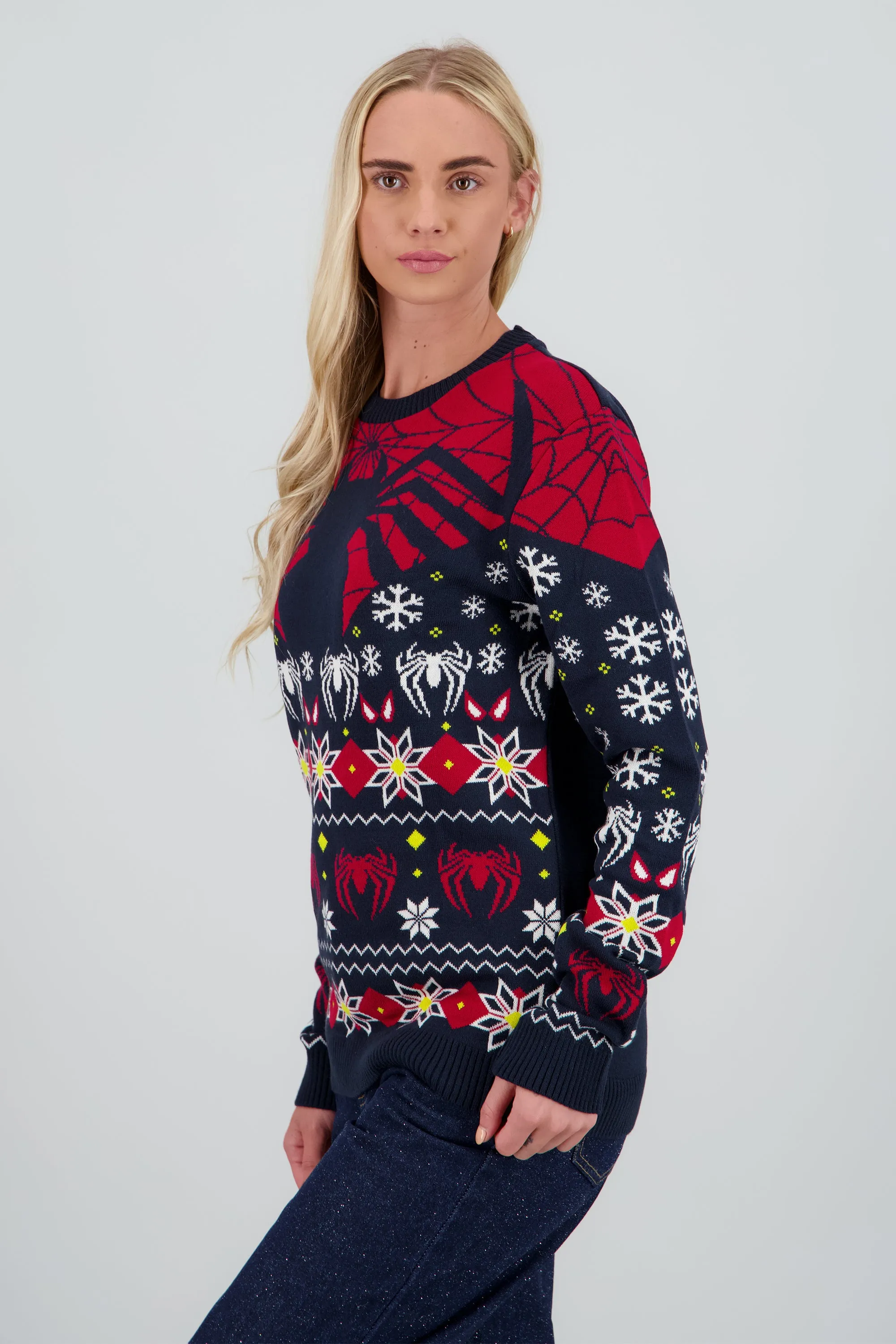 Suéter navideño unisex Spiderman sold by Shasa product image thumbnail 5