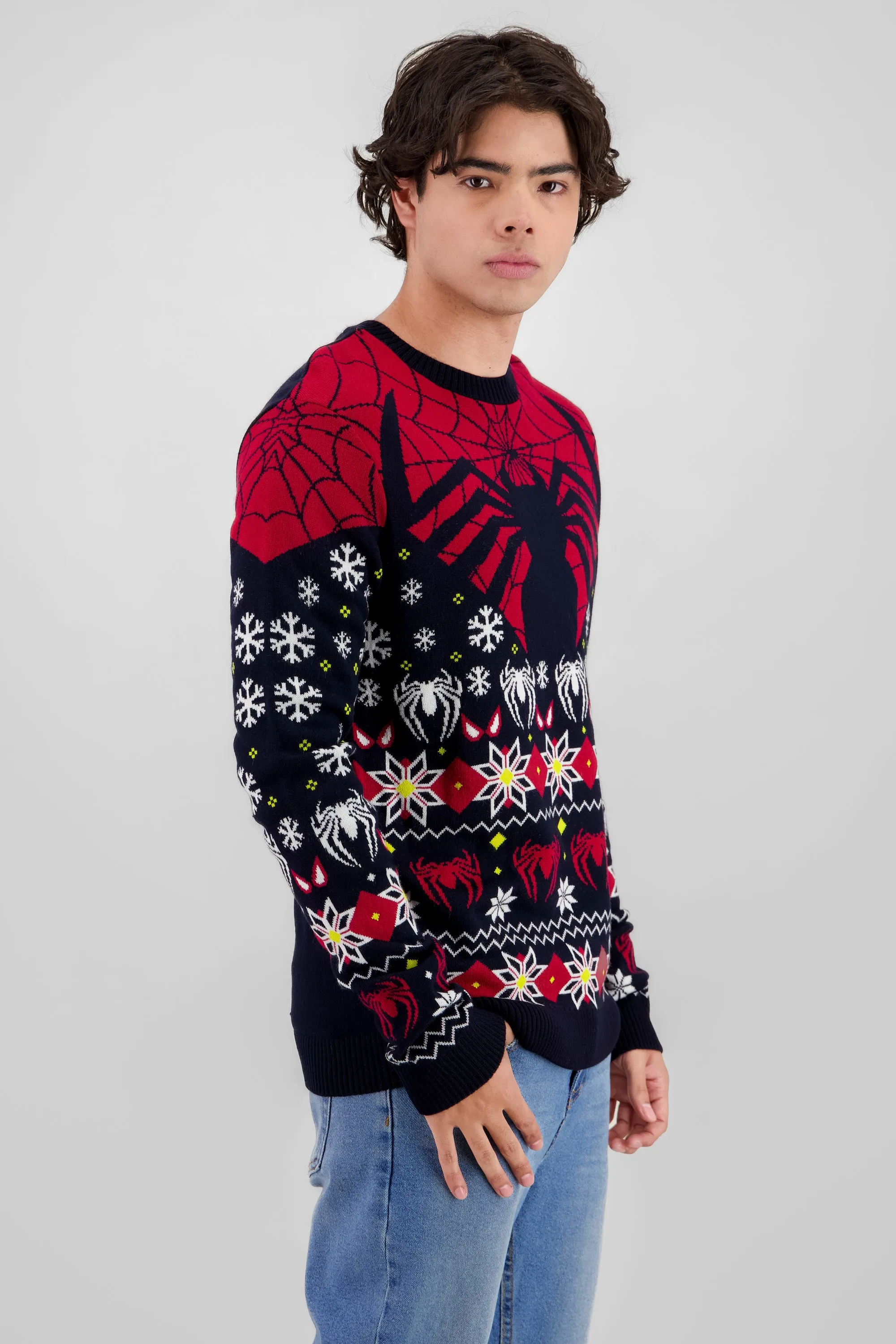 Suéter navideño unisex Spiderman sold by Shasa product image thumbnail 4