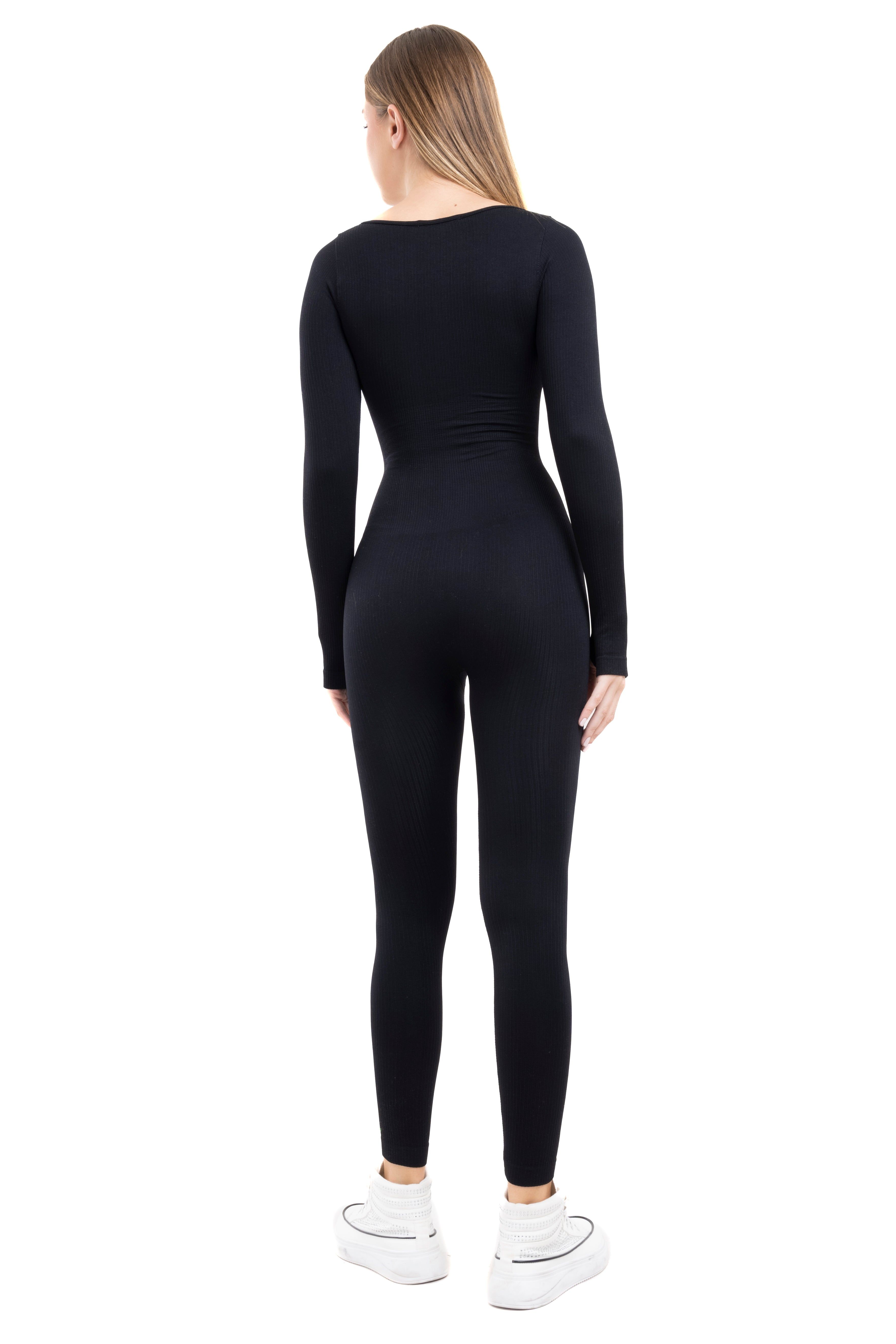 Jumpsuit monocolor manga larga sold by Shasa product image thumbnail 4