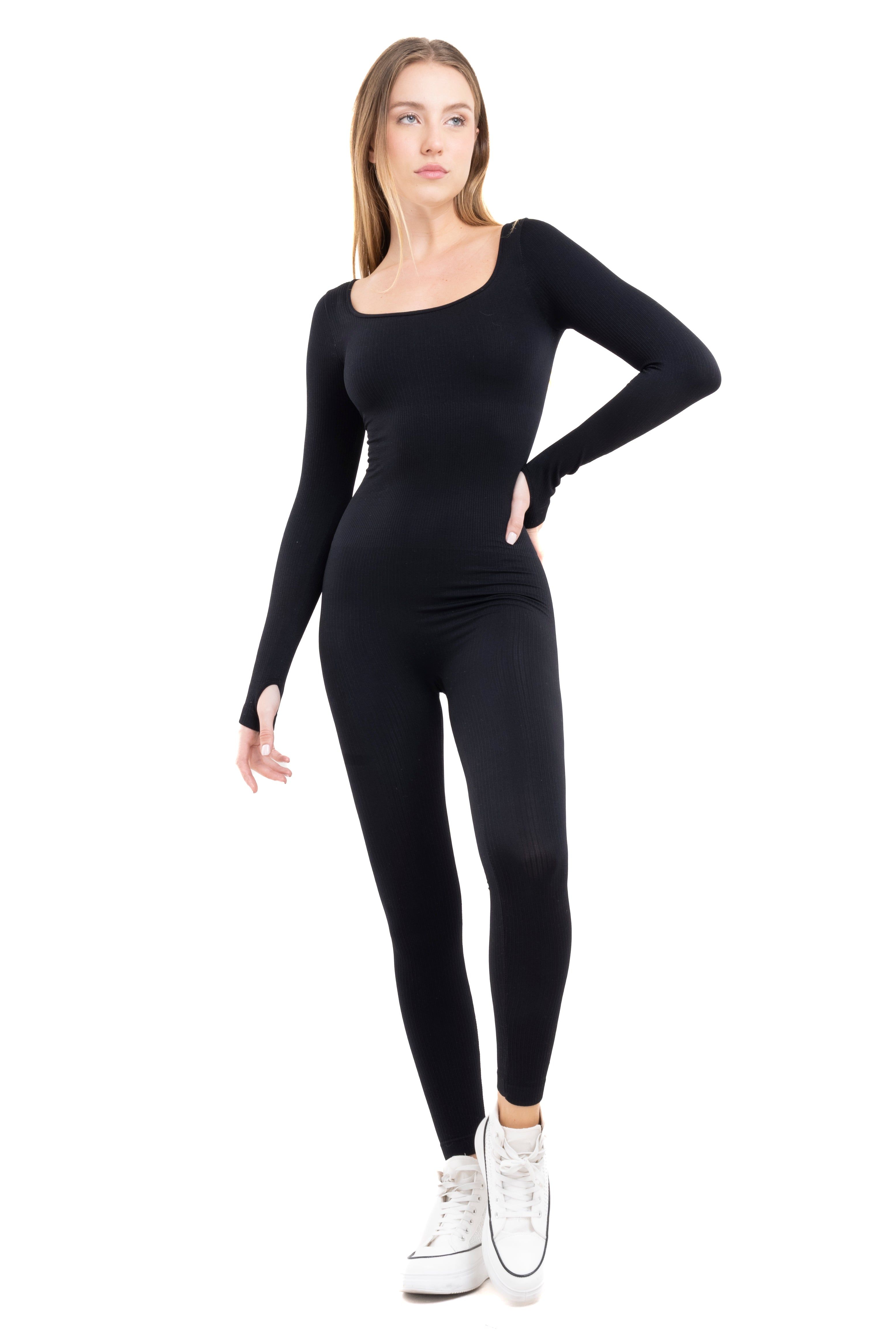 Jumpsuit monocolor manga larga sold by Shasa product image thumbnail 5