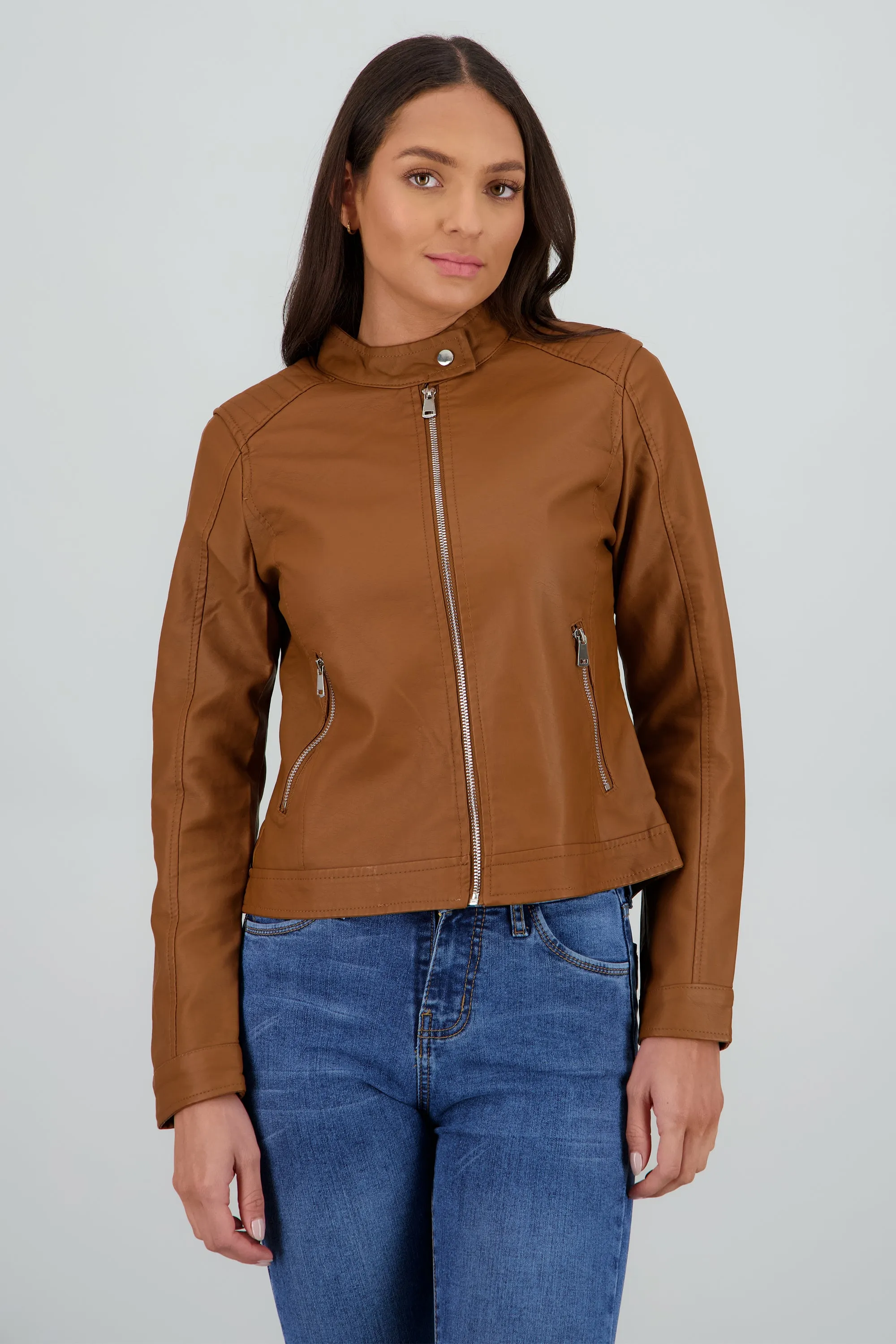 Chamarra corta efecto piel sold by Shasa product image thumbnail 2