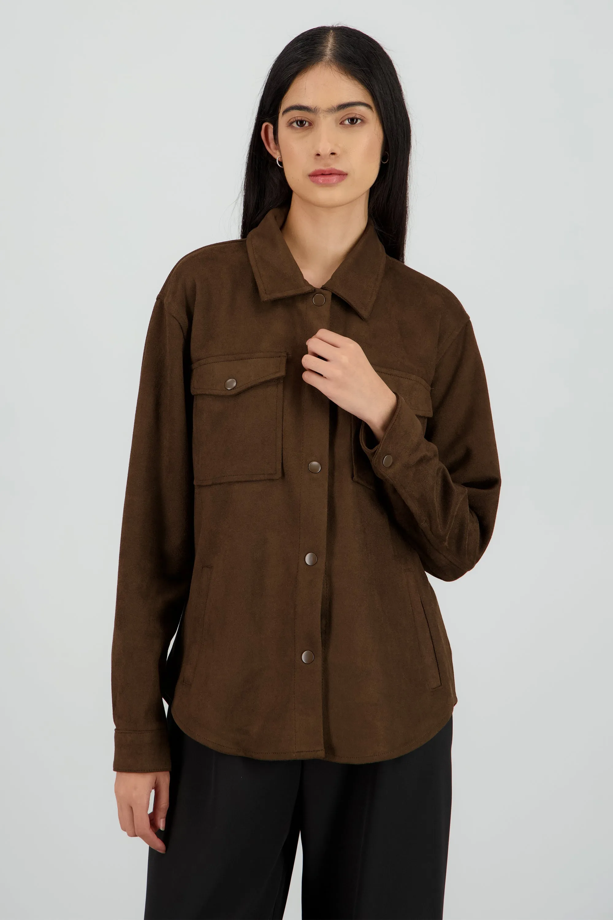 Chamarra suade detalle bolsas sold by Shasa product image thumbnail 2