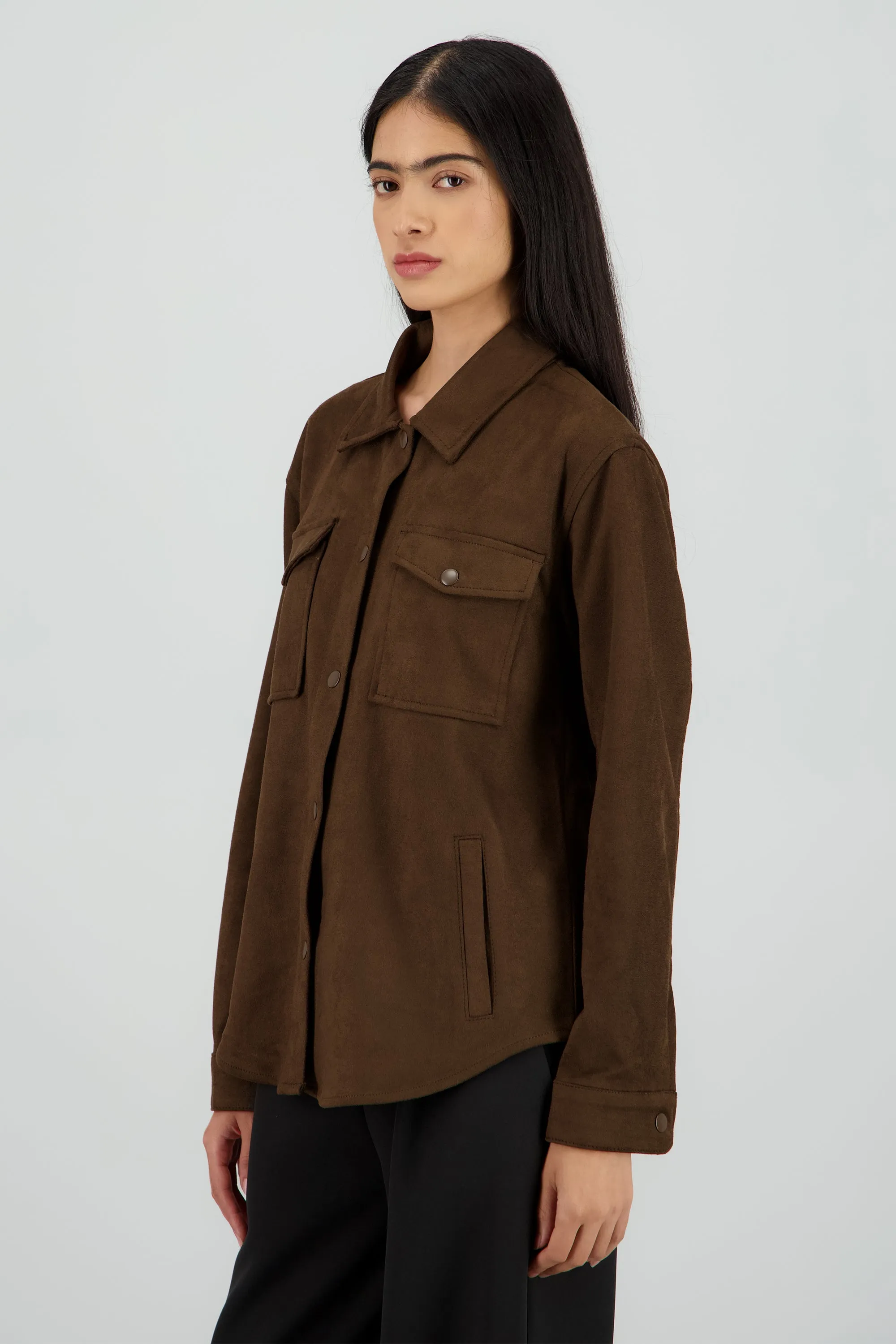 Chamarra suade detalle bolsas sold by Shasa product image thumbnail 3