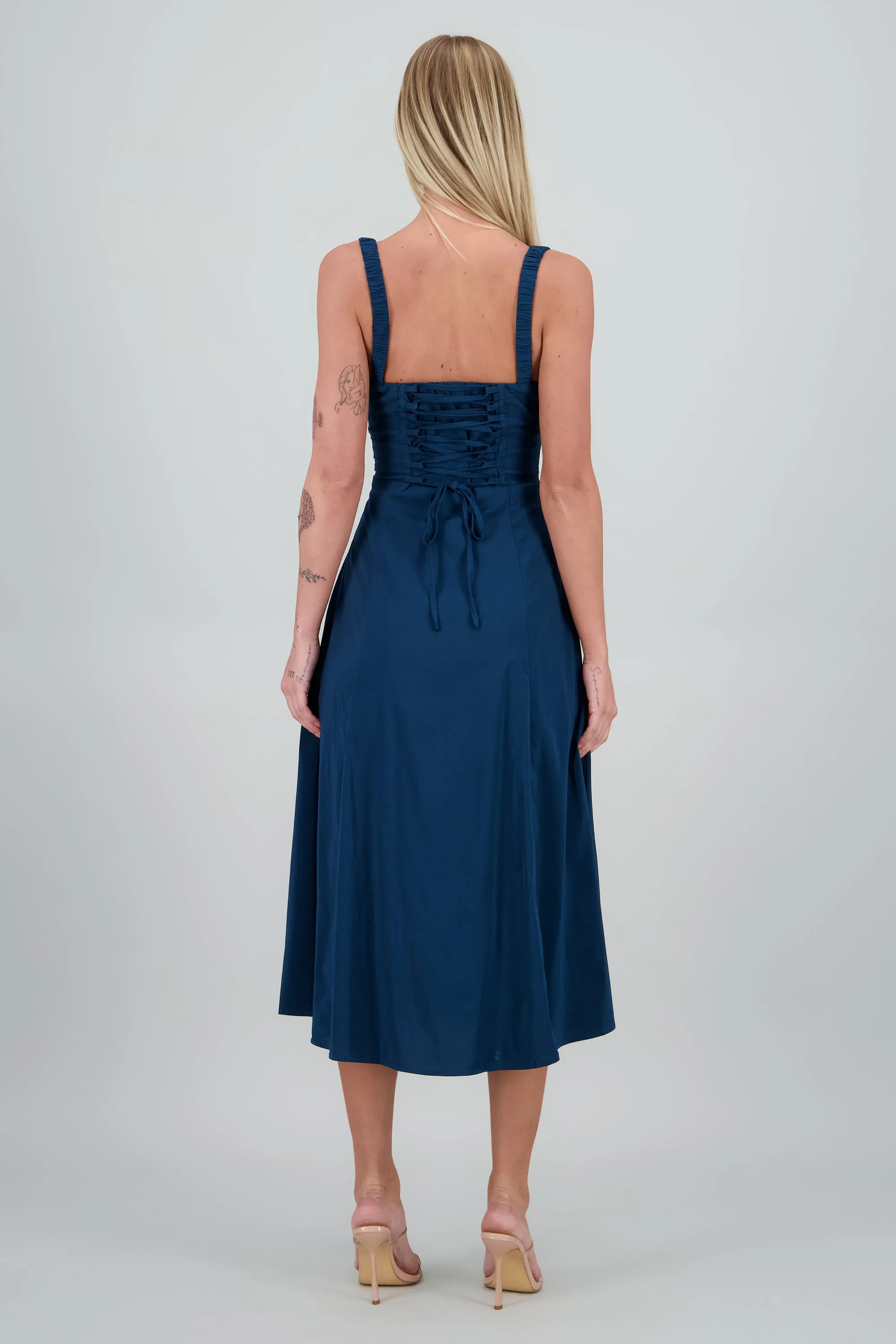 Vestido liso maxi sold by Shasa product image thumbnail 4