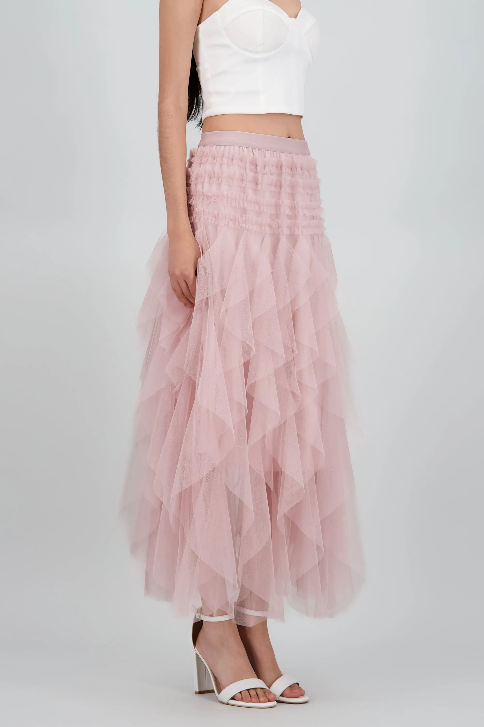 Falda midi olanes cascada sold by Shasa product image thumbnail 3