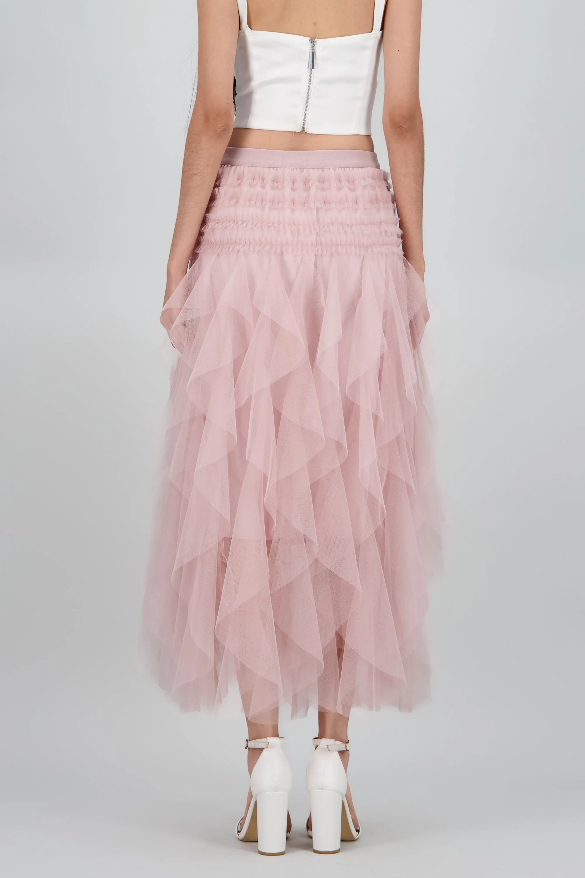 Falda midi olanes cascada sold by Shasa product image thumbnail 4