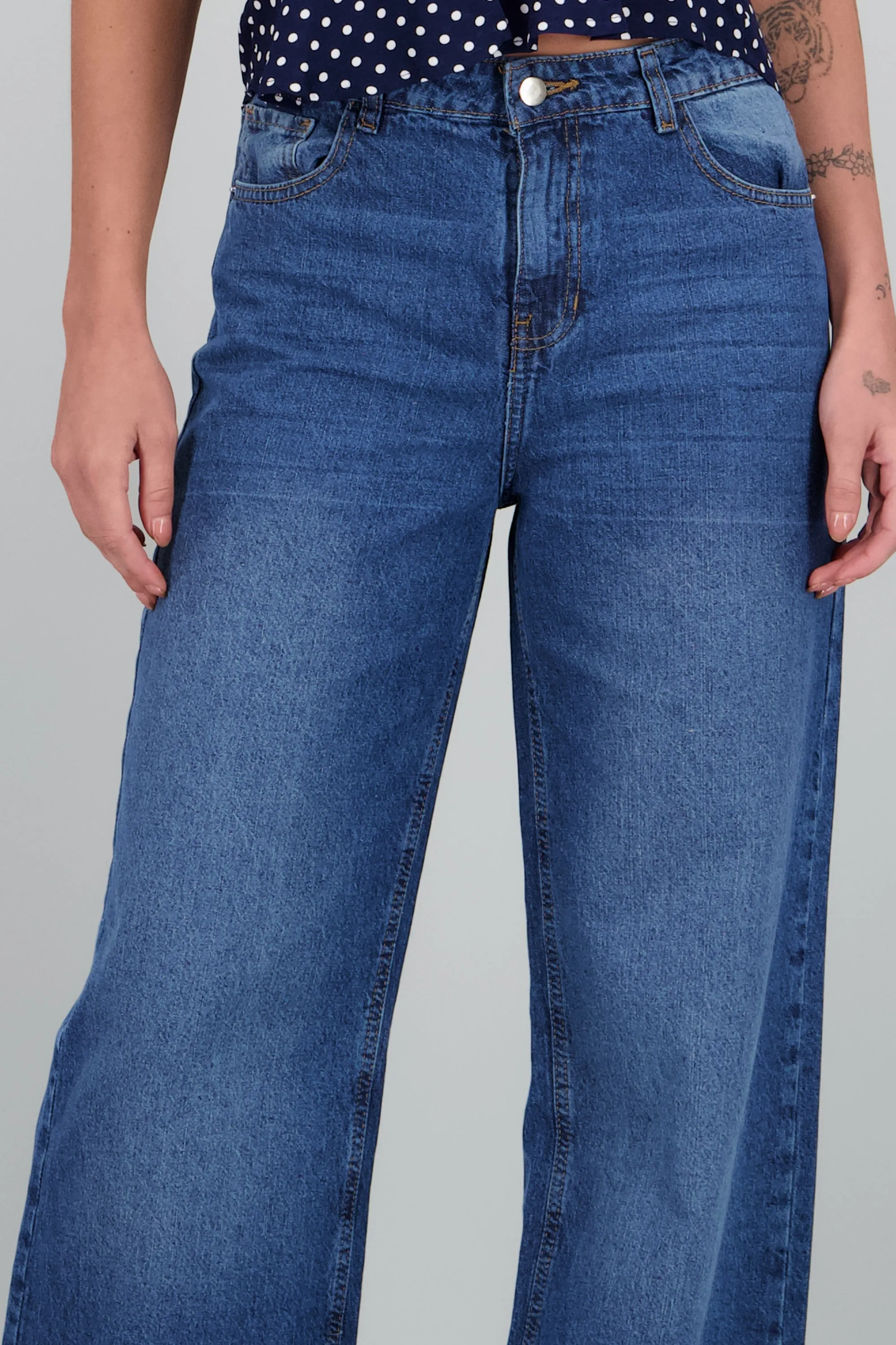 Jeans baggy tiro medio Hypsters sold by Shasa product image thumbnail 5