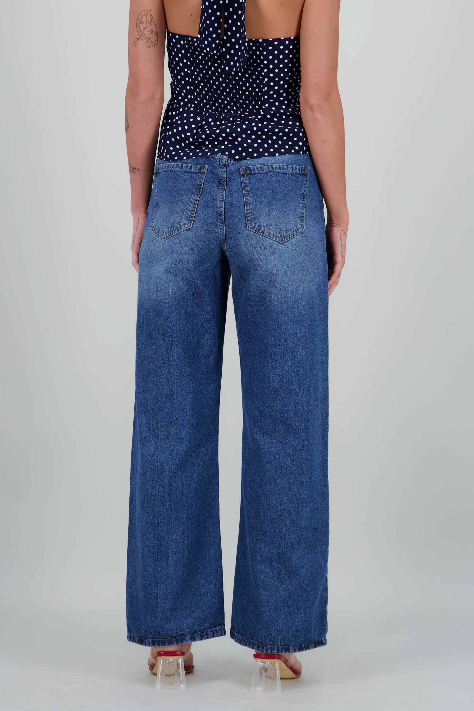 Jeans baggy tiro medio Hypsters sold by Shasa product image thumbnail 3