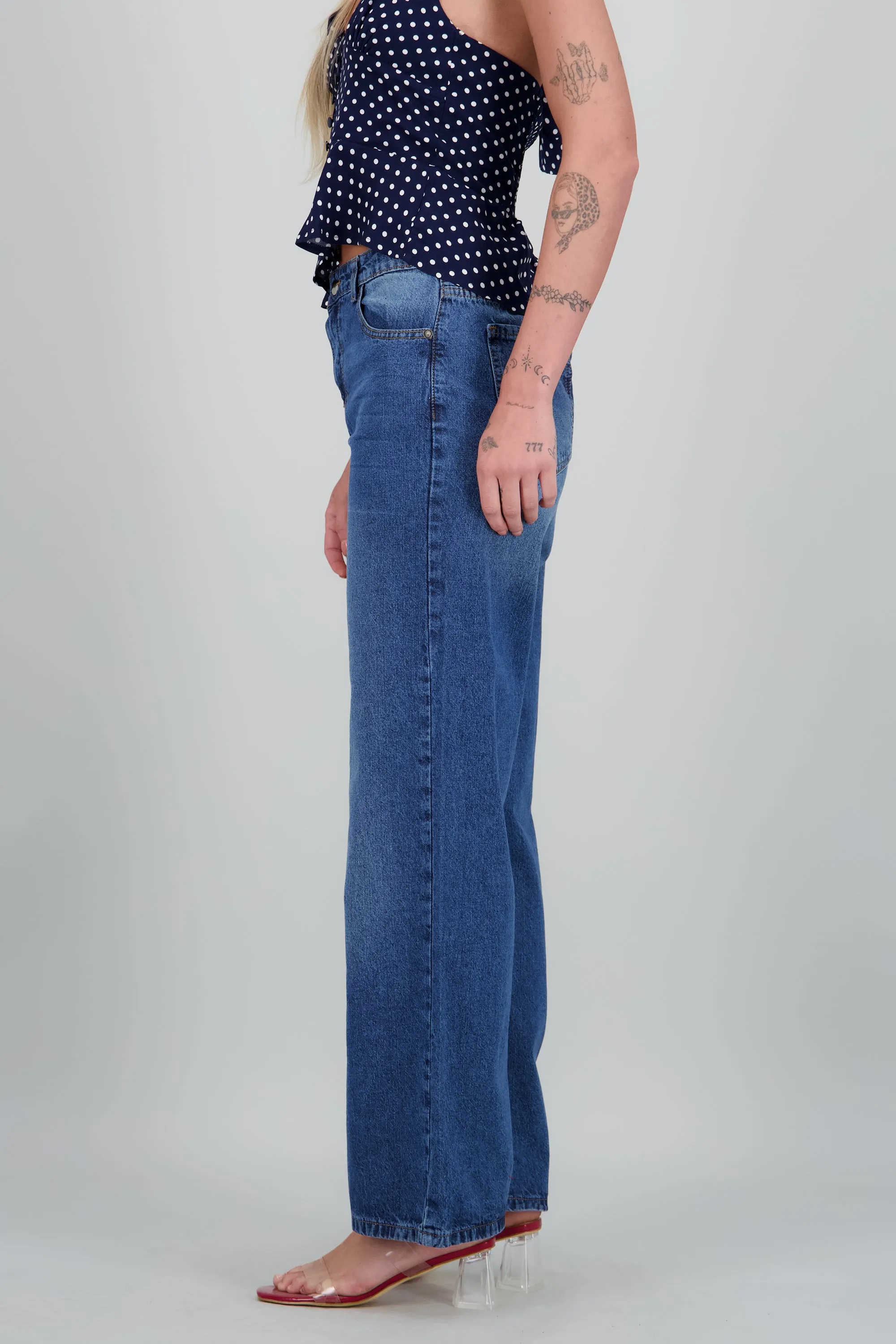 Jeans baggy tiro medio Hypsters sold by Shasa product image thumbnail 4