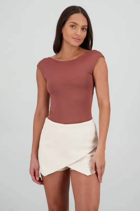 Bodysuit liso escote redondo sold by Shasa