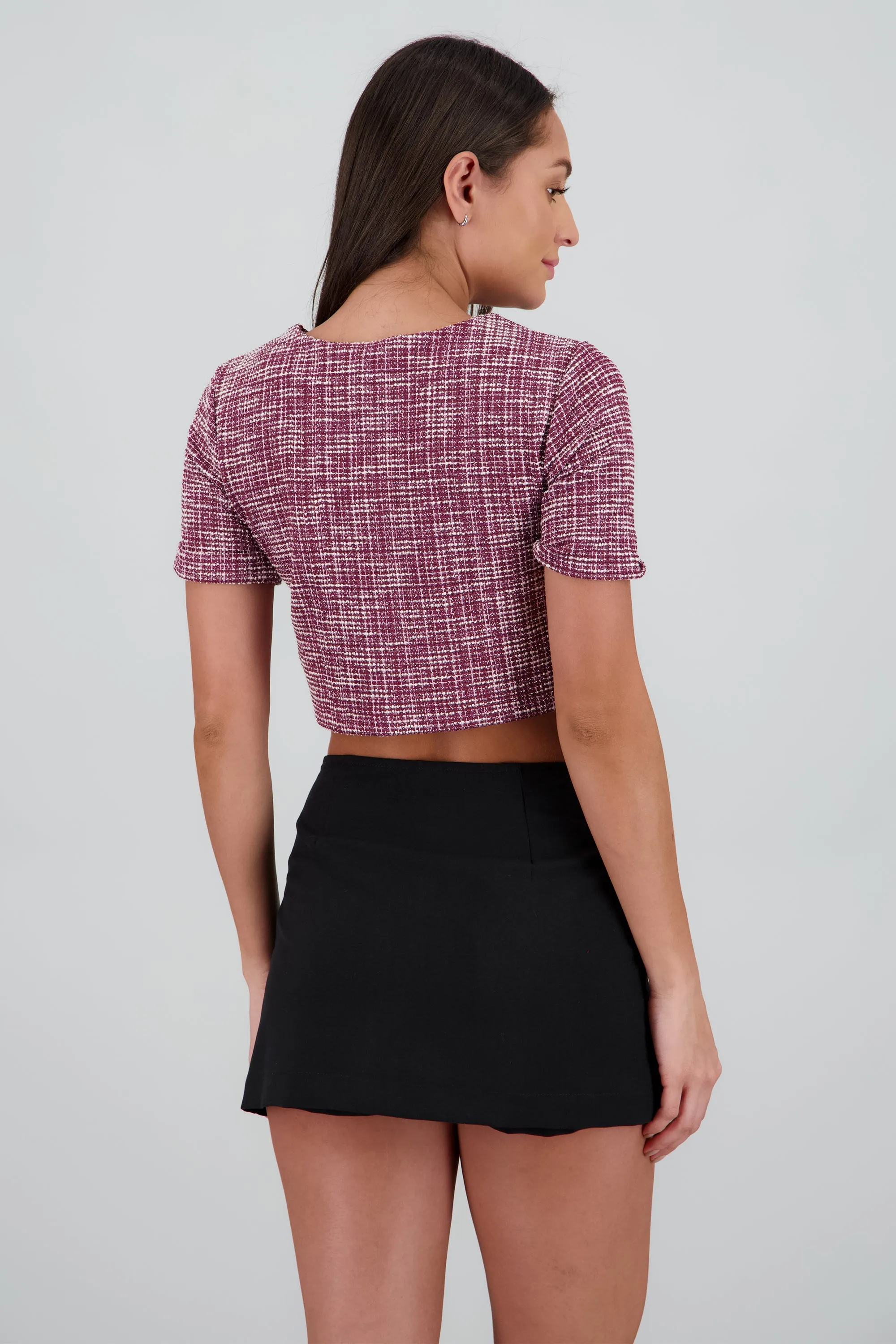 Blusa botones tweed sold by Shasa product image thumbnail 4