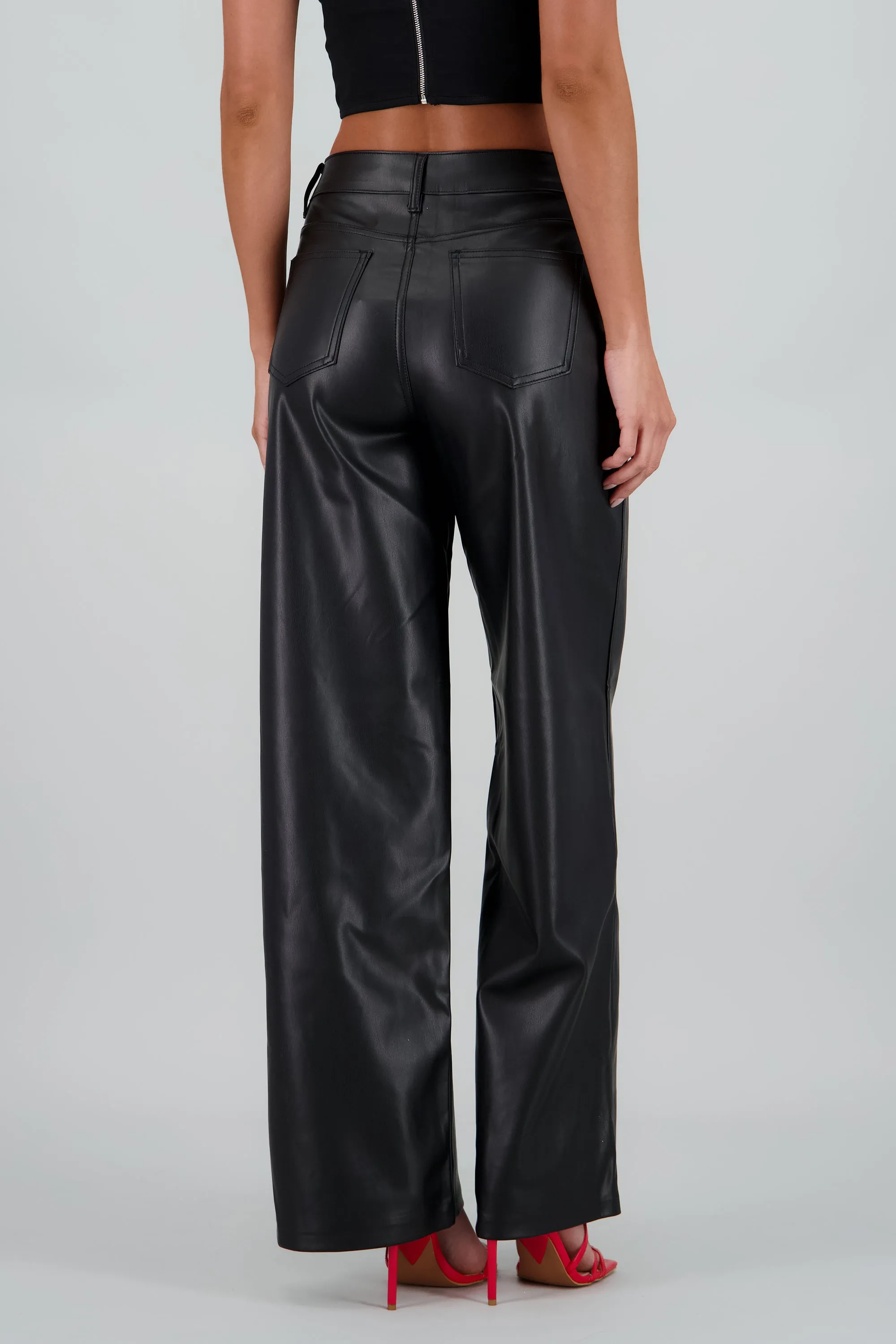 Pantalon amplio liso pu sold by Shasa product image thumbnail 4