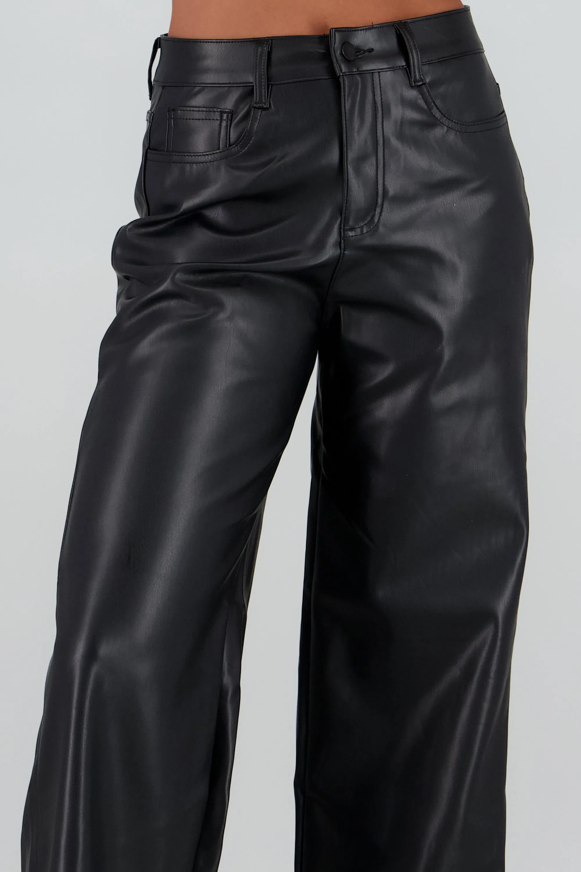 Pantalon amplio liso pu sold by Shasa product image thumbnail 5