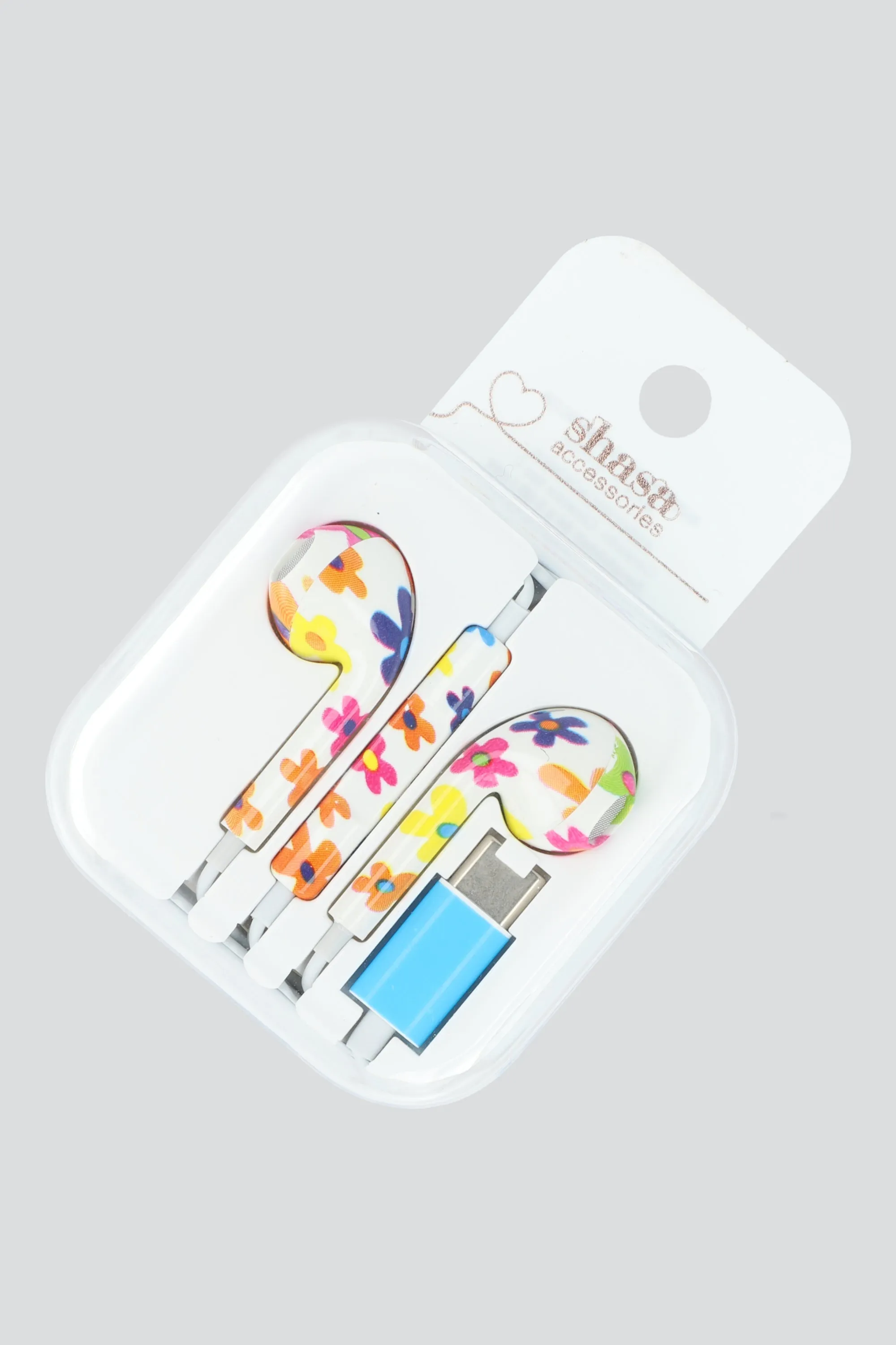 Audifonos print flores tipo c sold by Shasa product image thumbnail 2