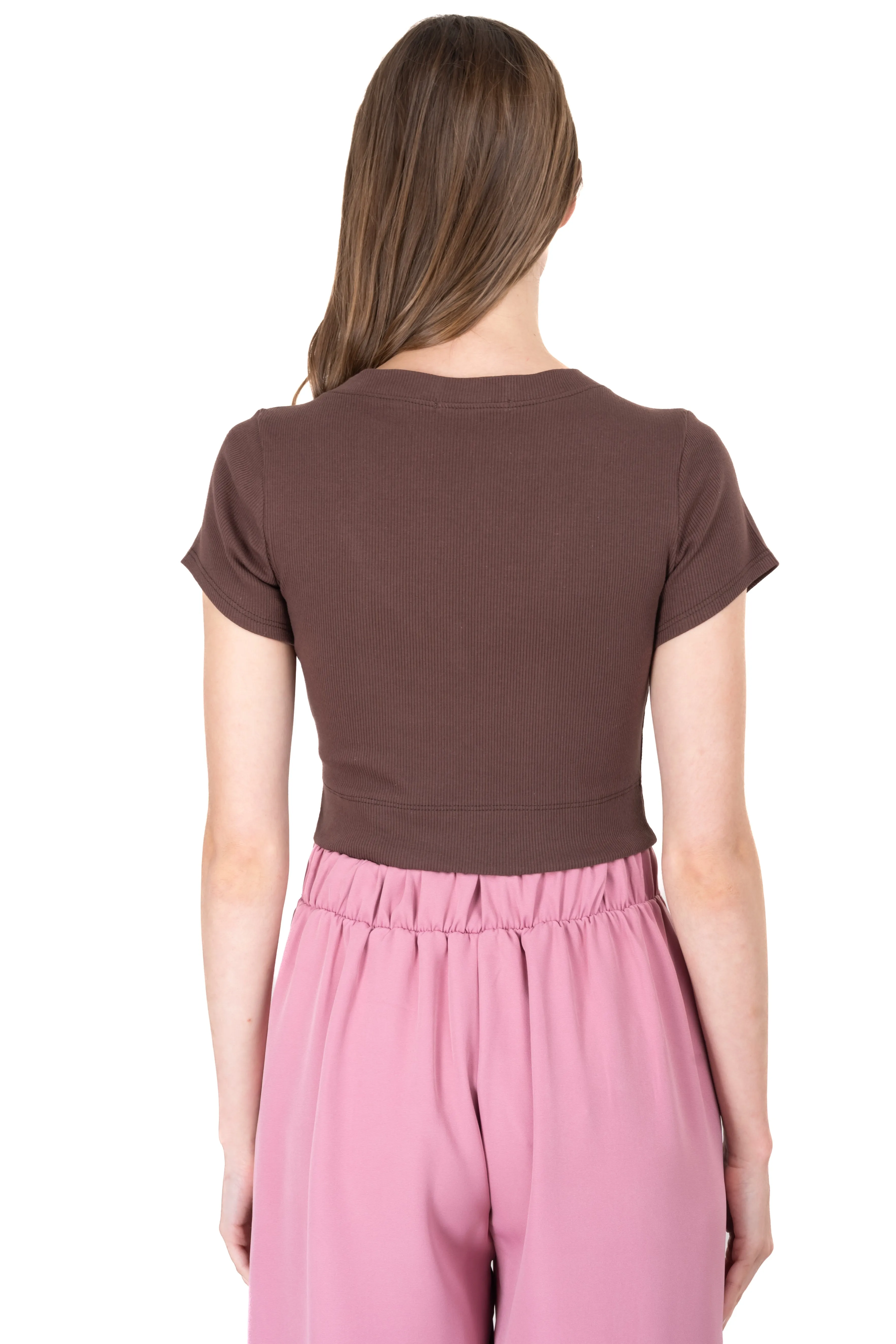 Top acanalado escote v sold by Shasa product image thumbnail 4