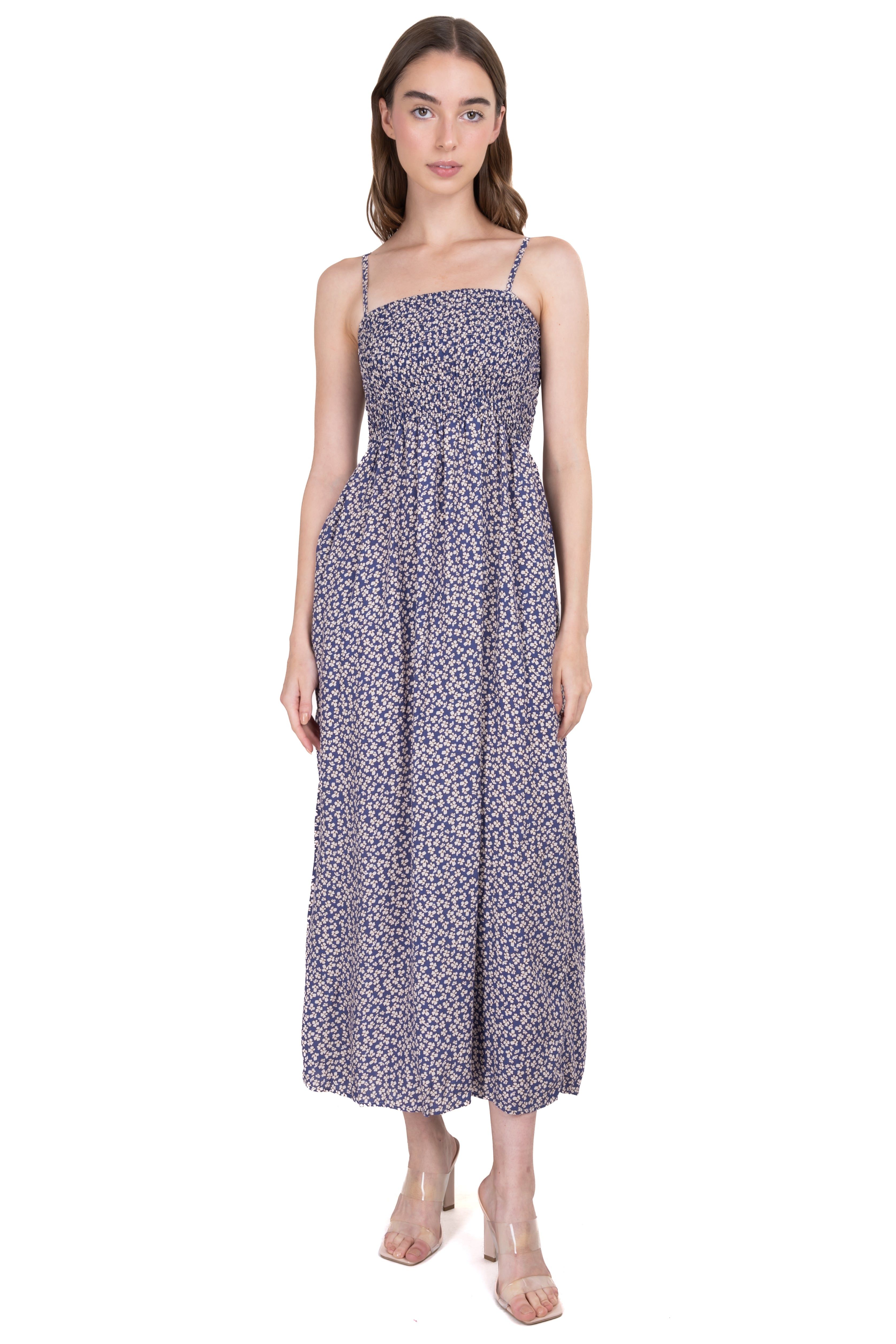 Vestido midi flores sold by Shasa product image thumbnail 2