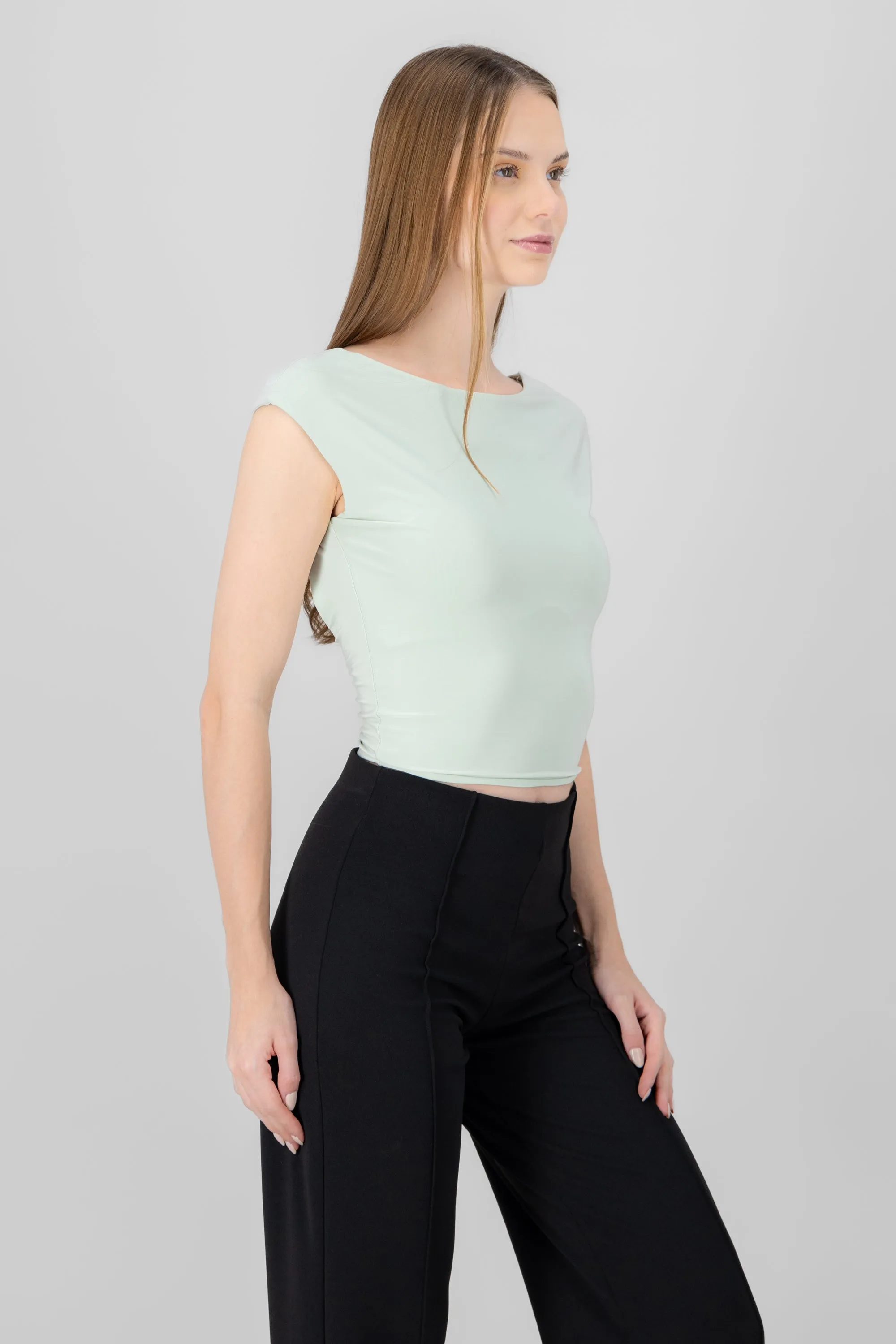 Top espalda descubierta doble tela sold by Shasa product image thumbnail 3