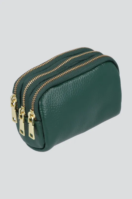 Monedero pu doble cierre sold by Shasa