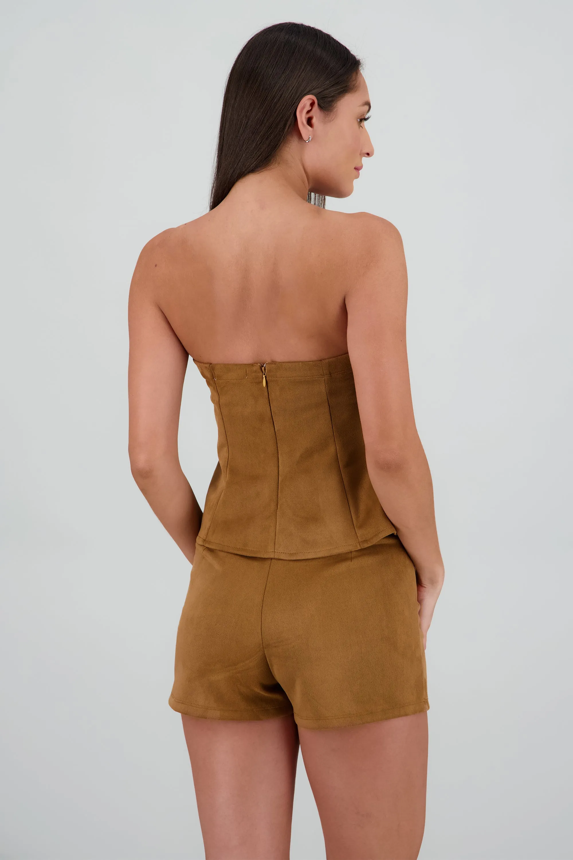 Top strapples detalle pinzas suede sold by Shasa product image thumbnail 4