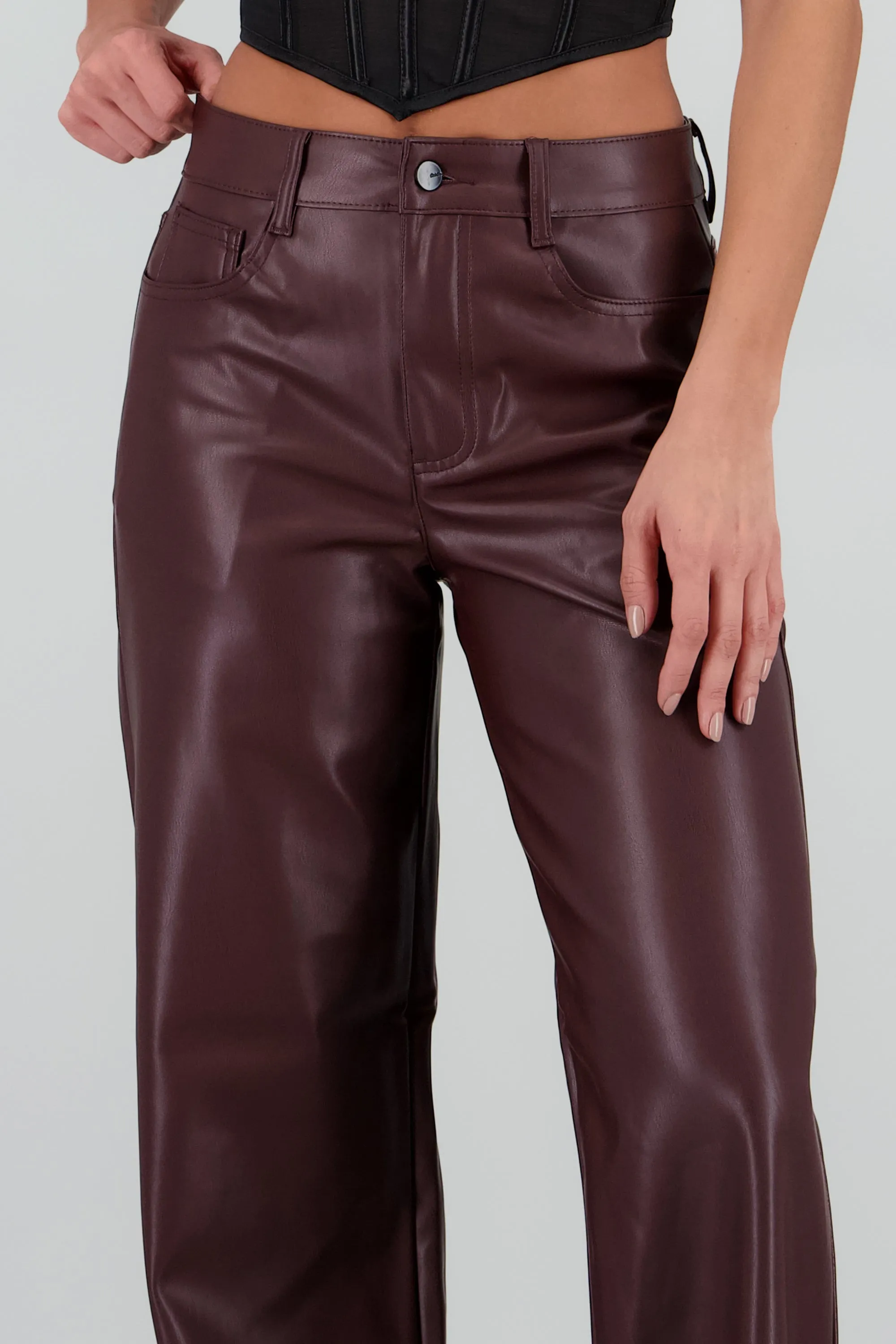 Pantalon amplio liso pu sold by Shasa product image thumbnail 5