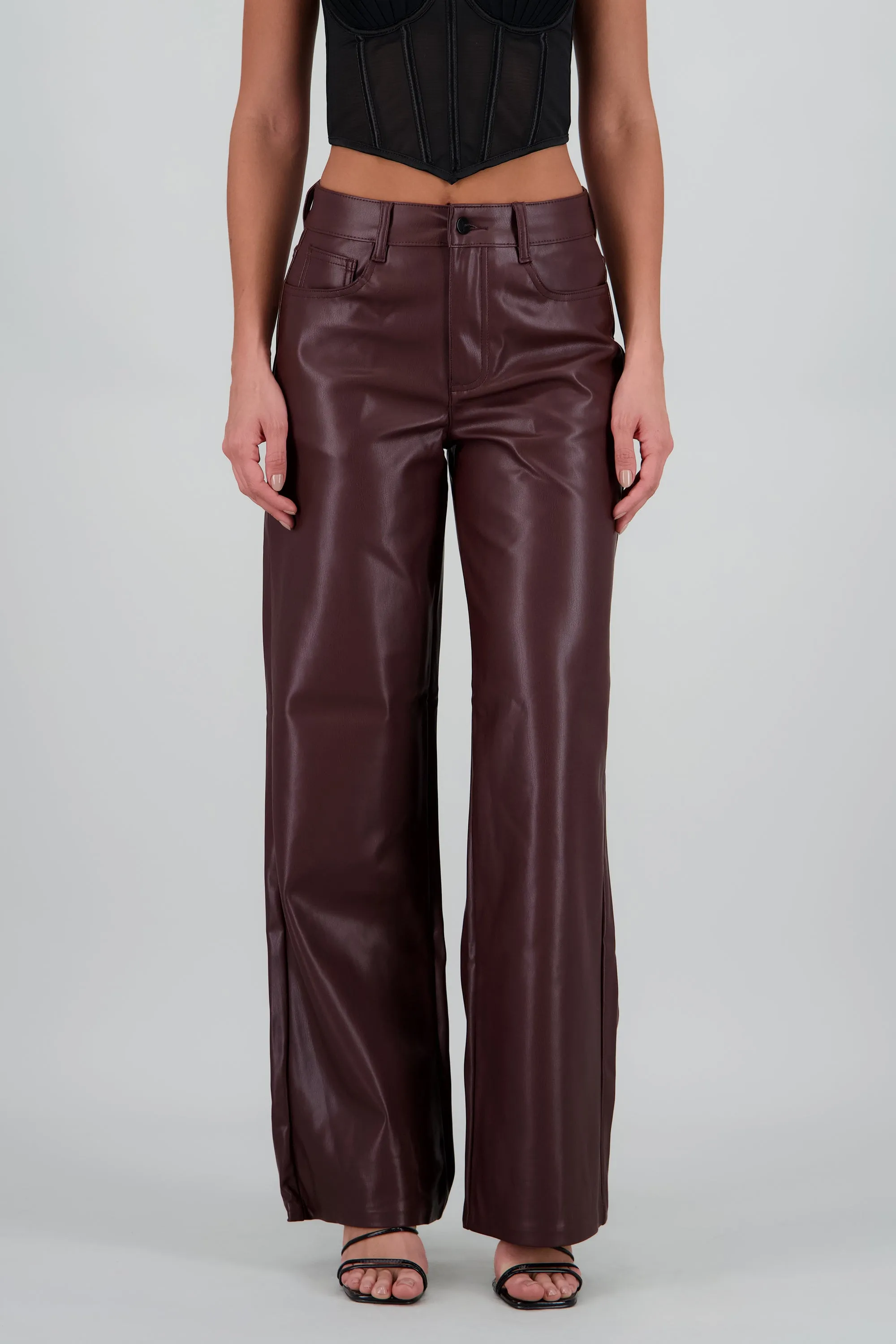 Pantalon amplio liso pu sold by Shasa product image thumbnail 2