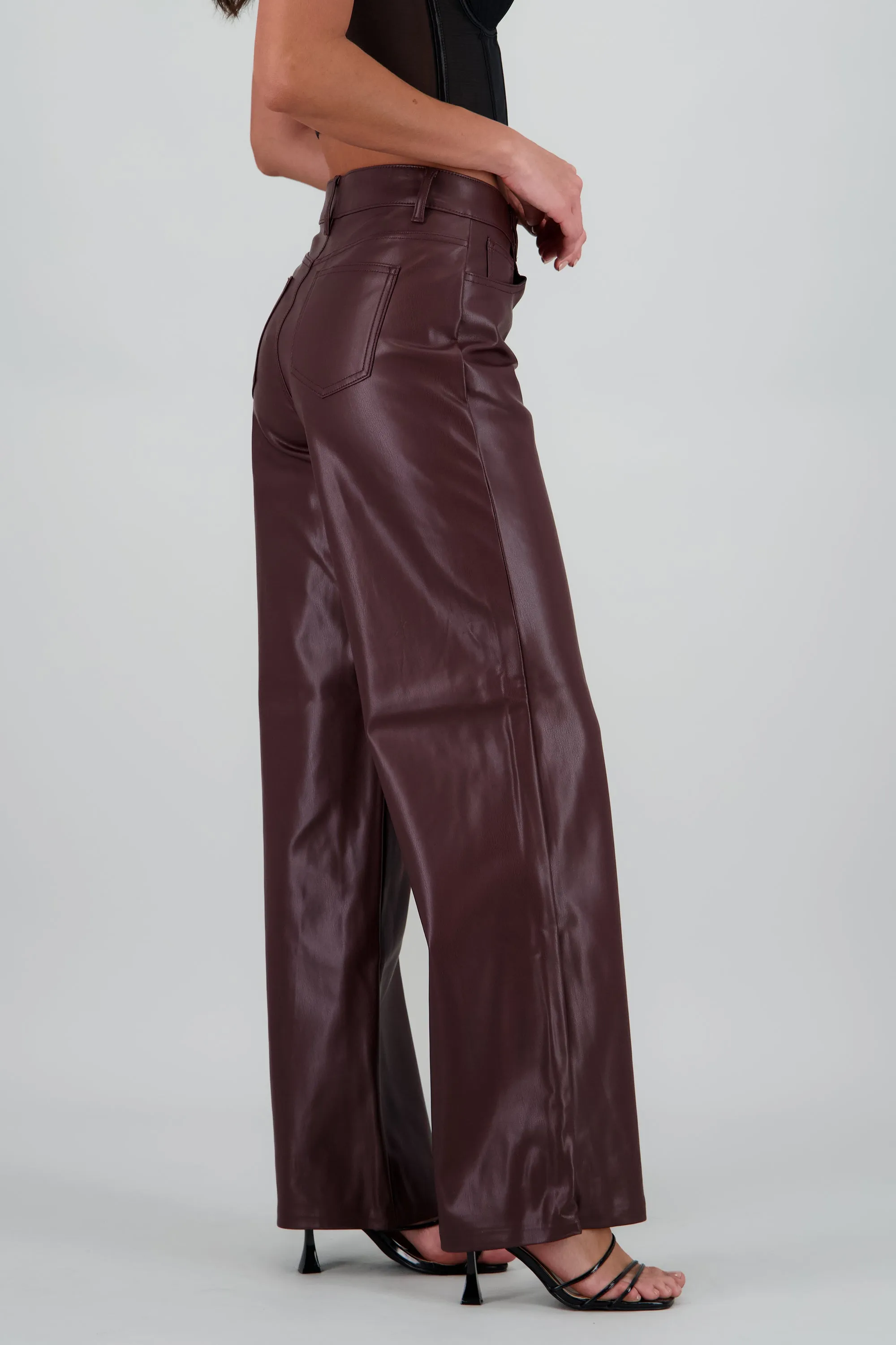 Pantalon amplio liso pu sold by Shasa product image thumbnail 3
