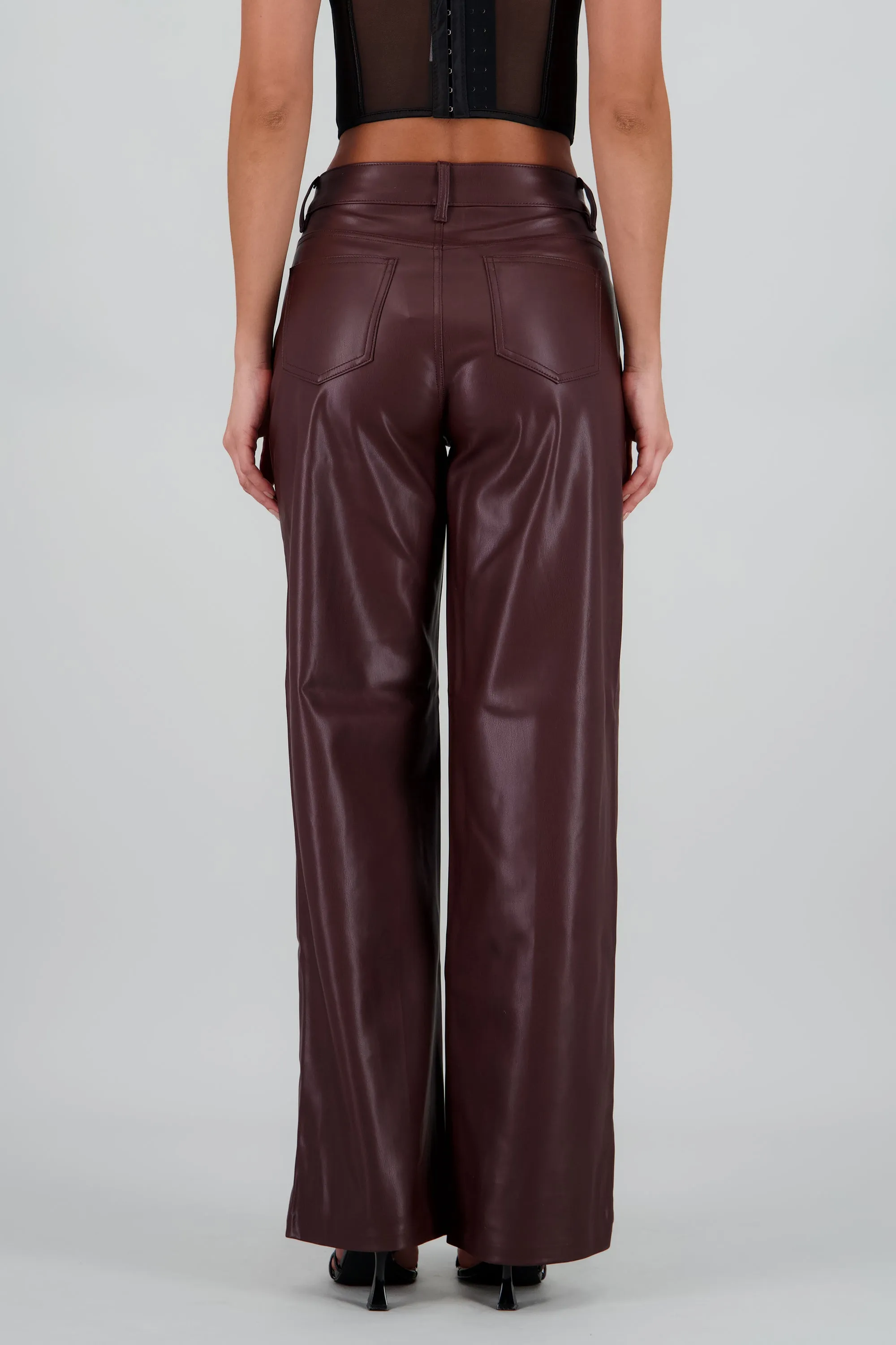 Pantalon amplio liso pu sold by Shasa product image thumbnail 4