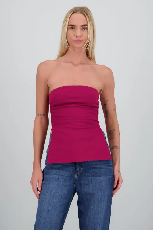 Top tubo liso detalle abertura sold by Shasa