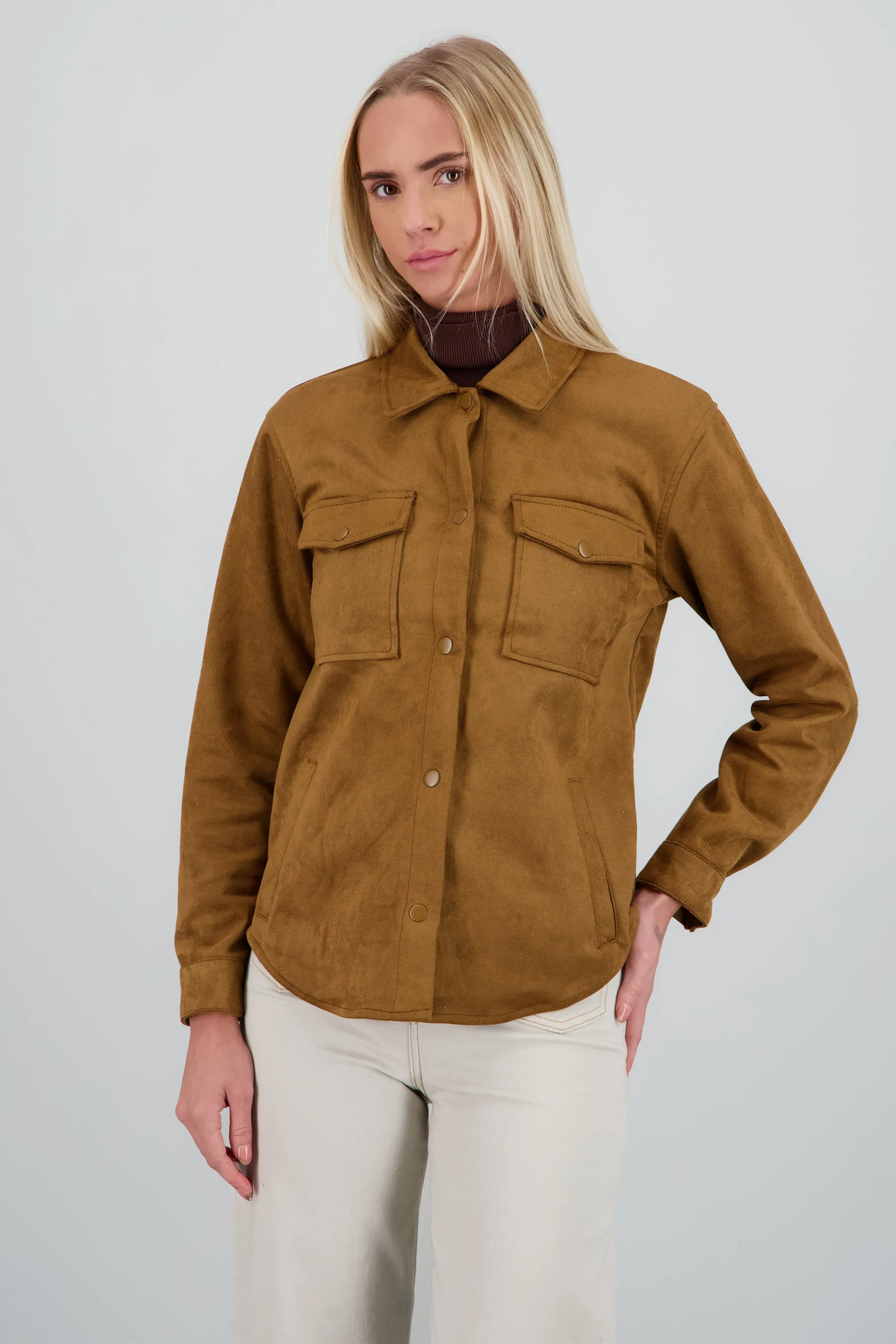 Chamarra suade detalle bolsas sold by Shasa product image thumbnail 2