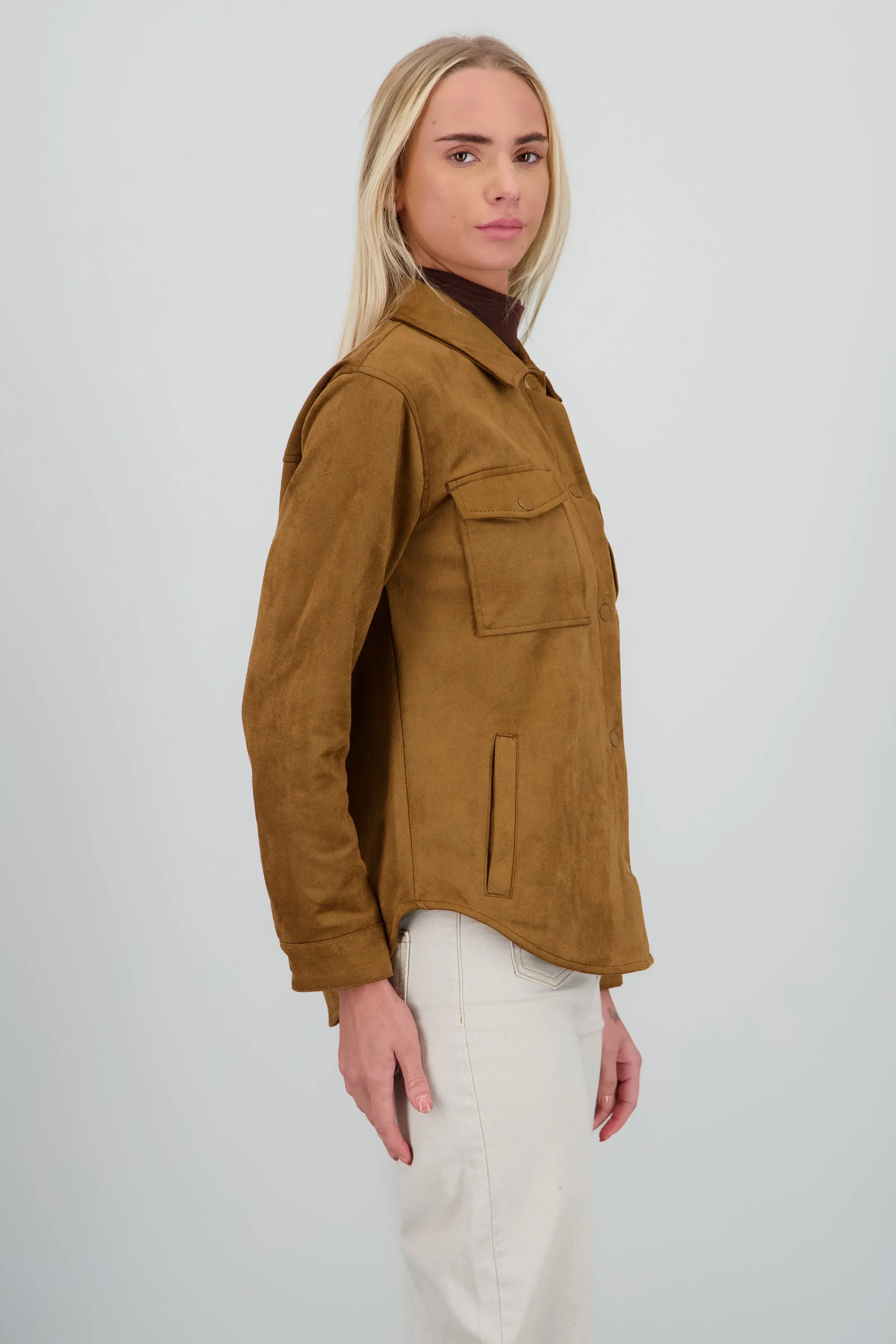 Chamarra suade detalle bolsas sold by Shasa product image thumbnail 3