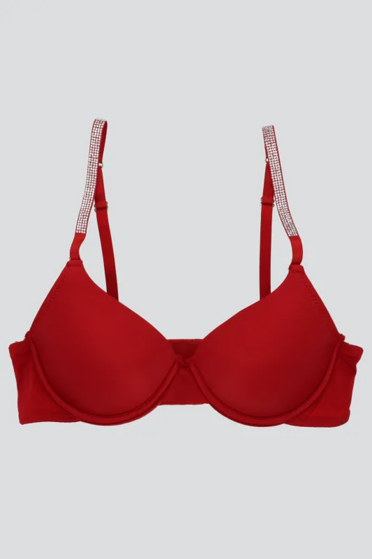 Bra liso detalle brillos sold by Shasa