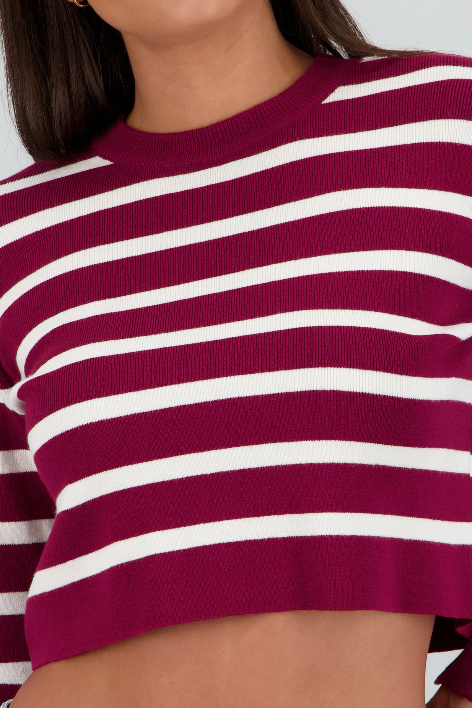 Sueter rayas crop sold by Shasa product image thumbnail 5