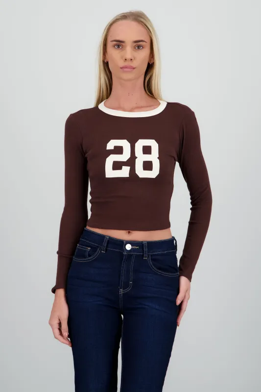 Playera estampado numero sold by Shasa