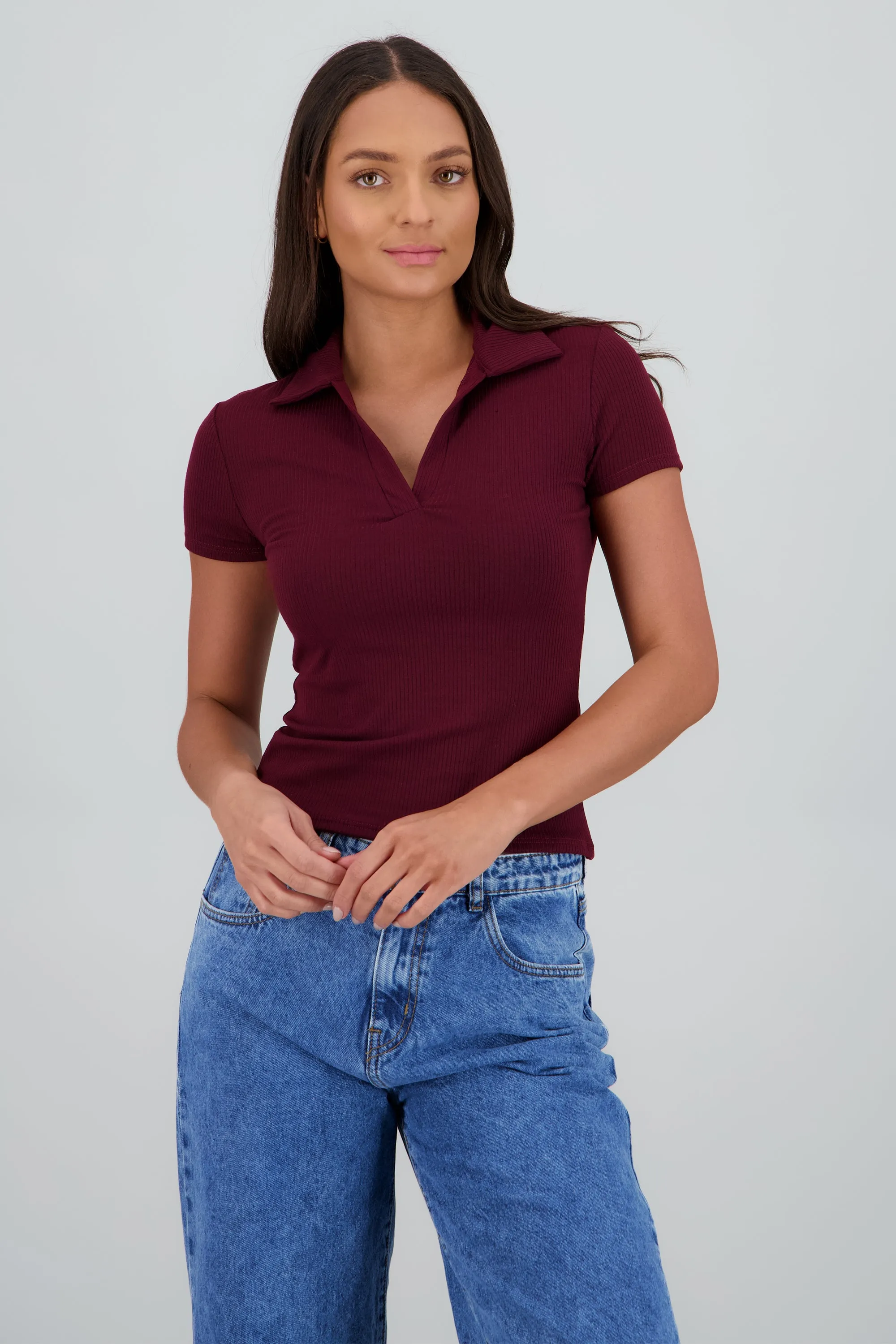 Playera cuello polo manga corta sold by Shasa product image thumbnail 2