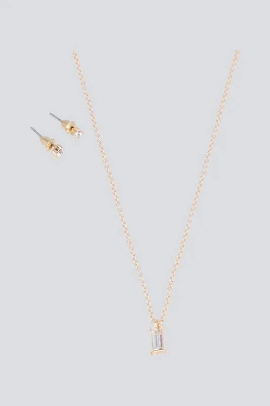 SET ARETES COLLAR CRISTAL PQ sold by Shasa