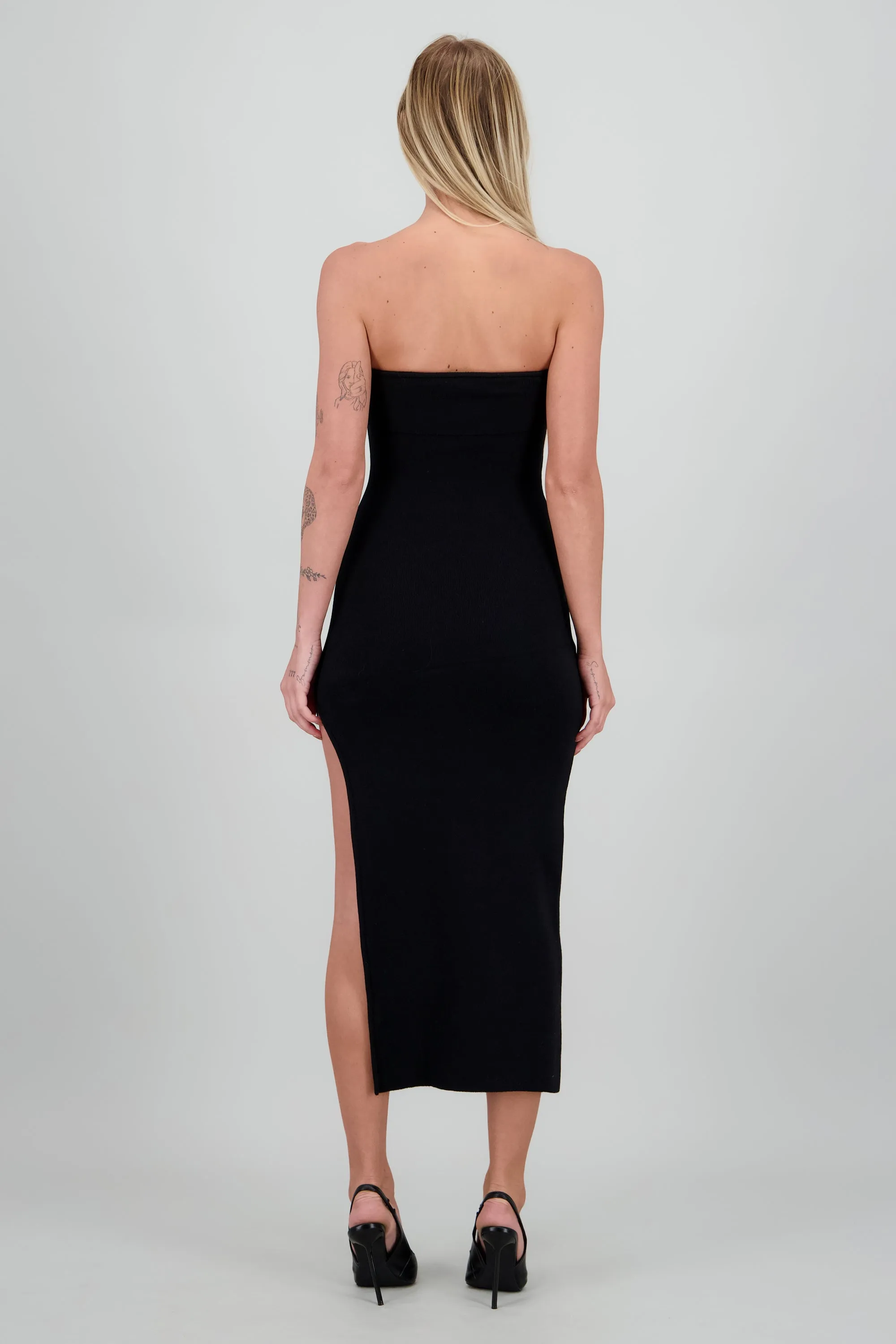 Vestido maxi doblez liso sold by Shasa product image thumbnail 4