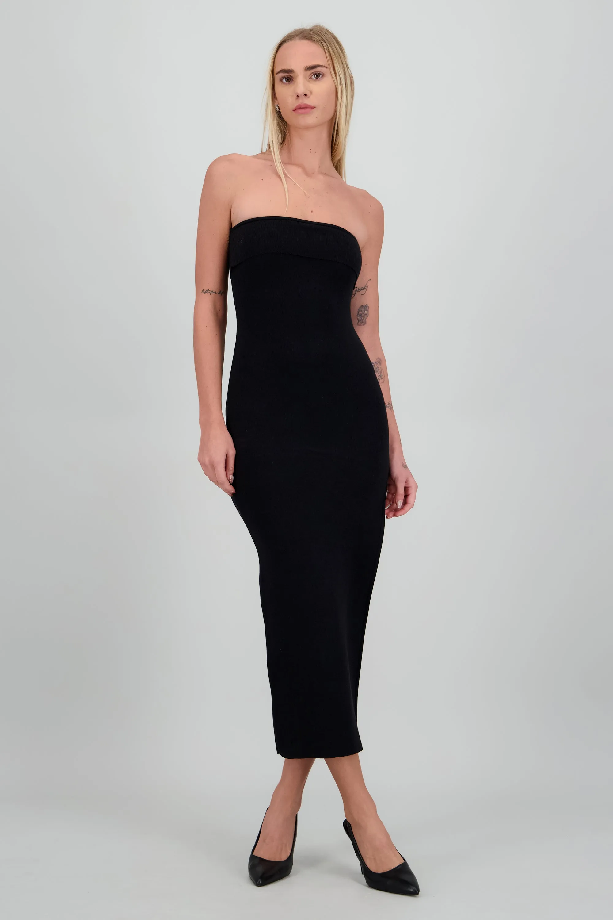 Vestido maxi doblez liso sold by Shasa product image thumbnail 2