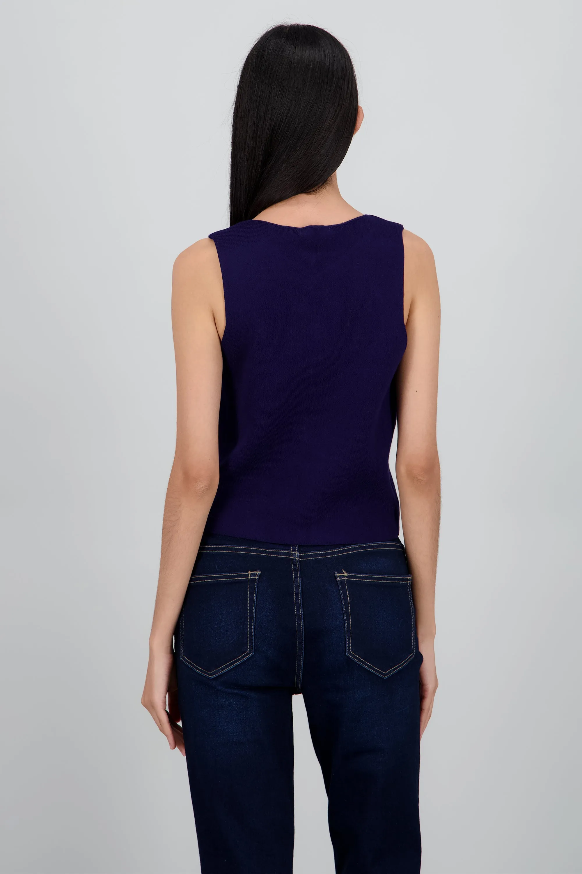 TOP TEJIDO CON DETALLE BOTONES sold by Shasa product image thumbnail 4