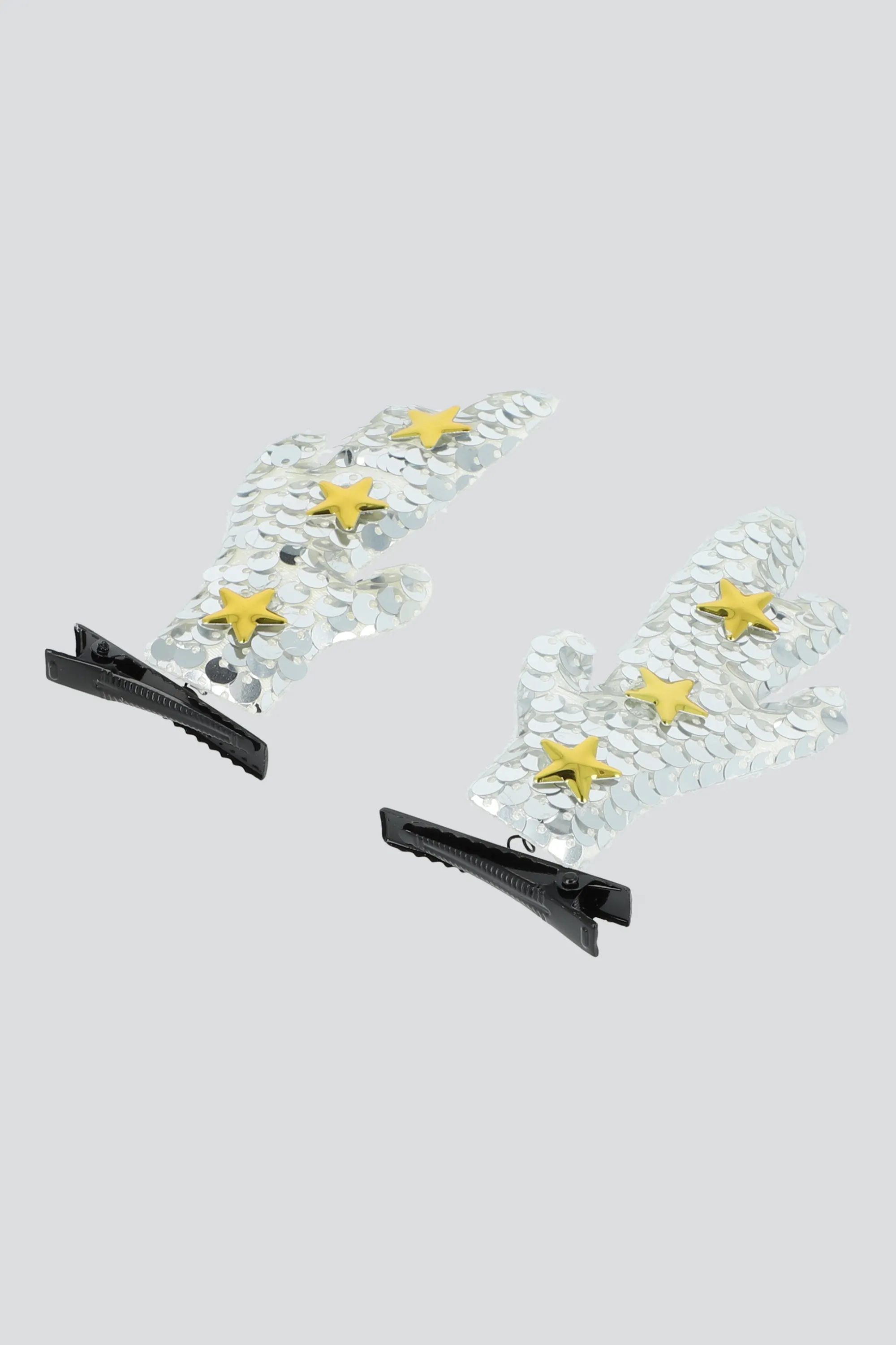 Set 2 broches cuernos lentejuela sold by Shasa product image thumbnail 2