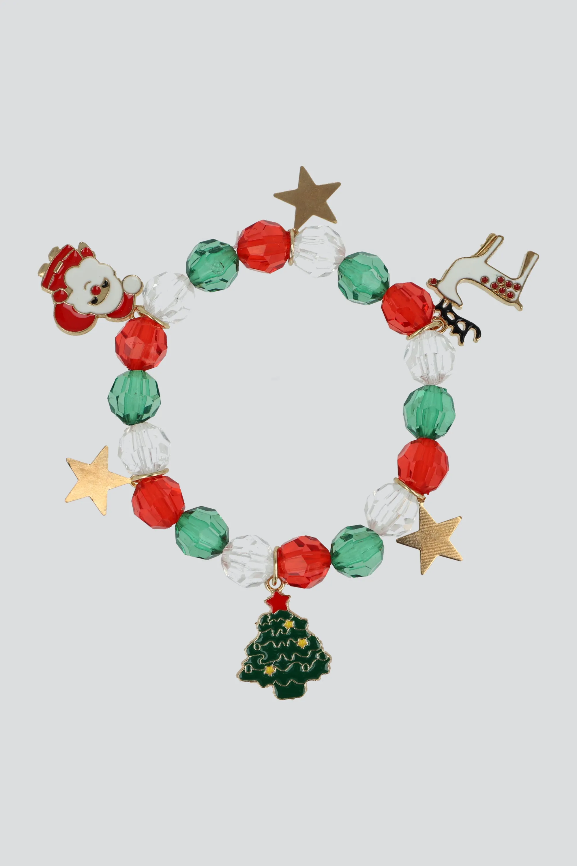Pulsera beads charms navidad sold by Shasa