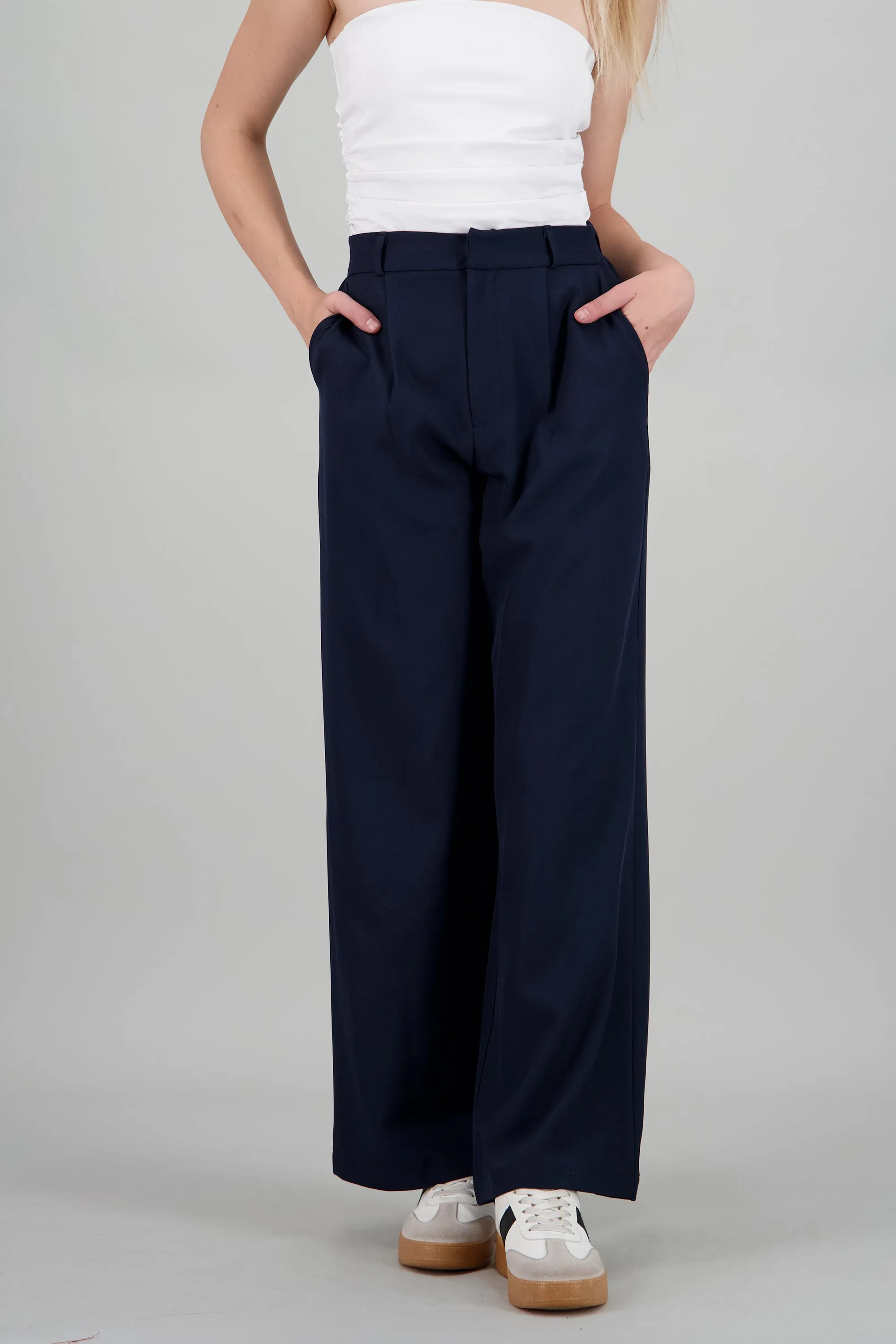Pantalon liso recto detalle pinza sold by Shasa product image thumbnail 2