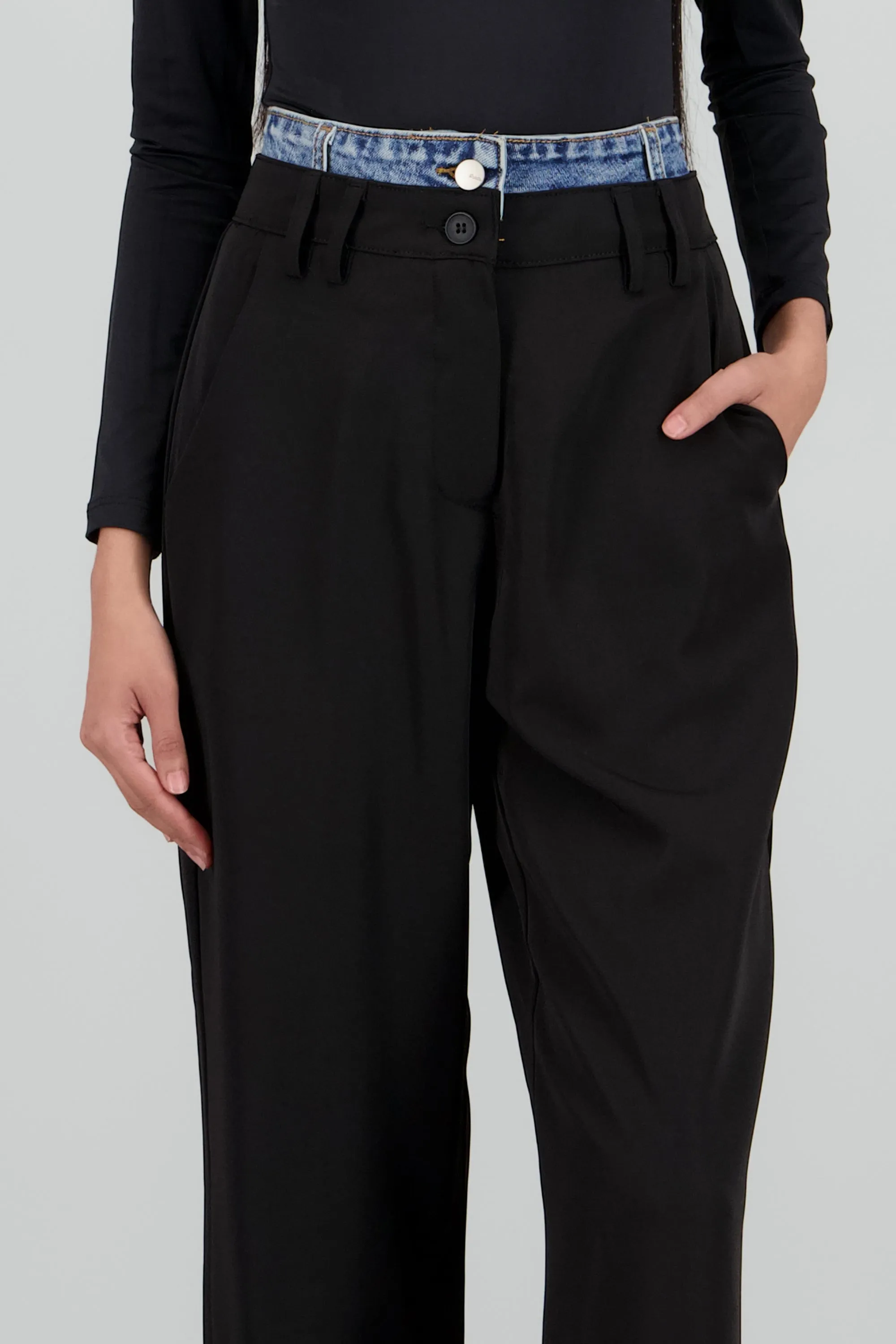 Pantalon liso doble pretina sold by Shasa product image thumbnail 5