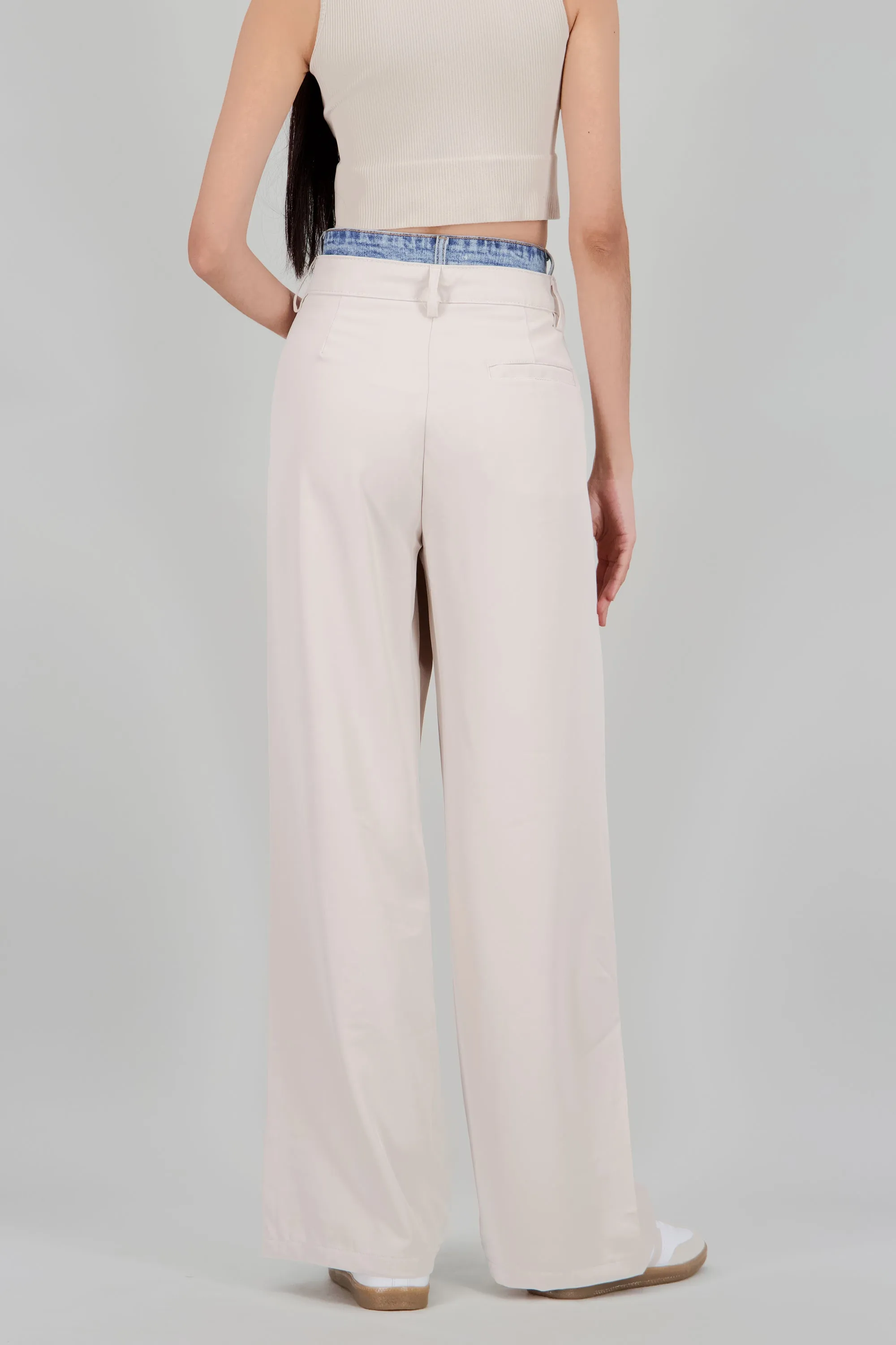 Pantalon liso doble pretina sold by Shasa product image thumbnail 4