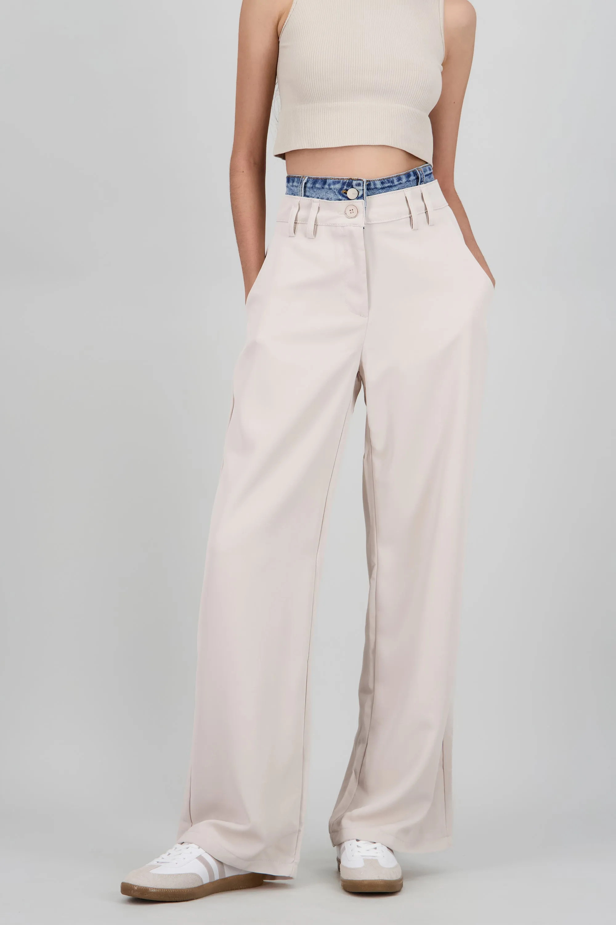 Pantalon liso doble pretina sold by Shasa product image thumbnail 2