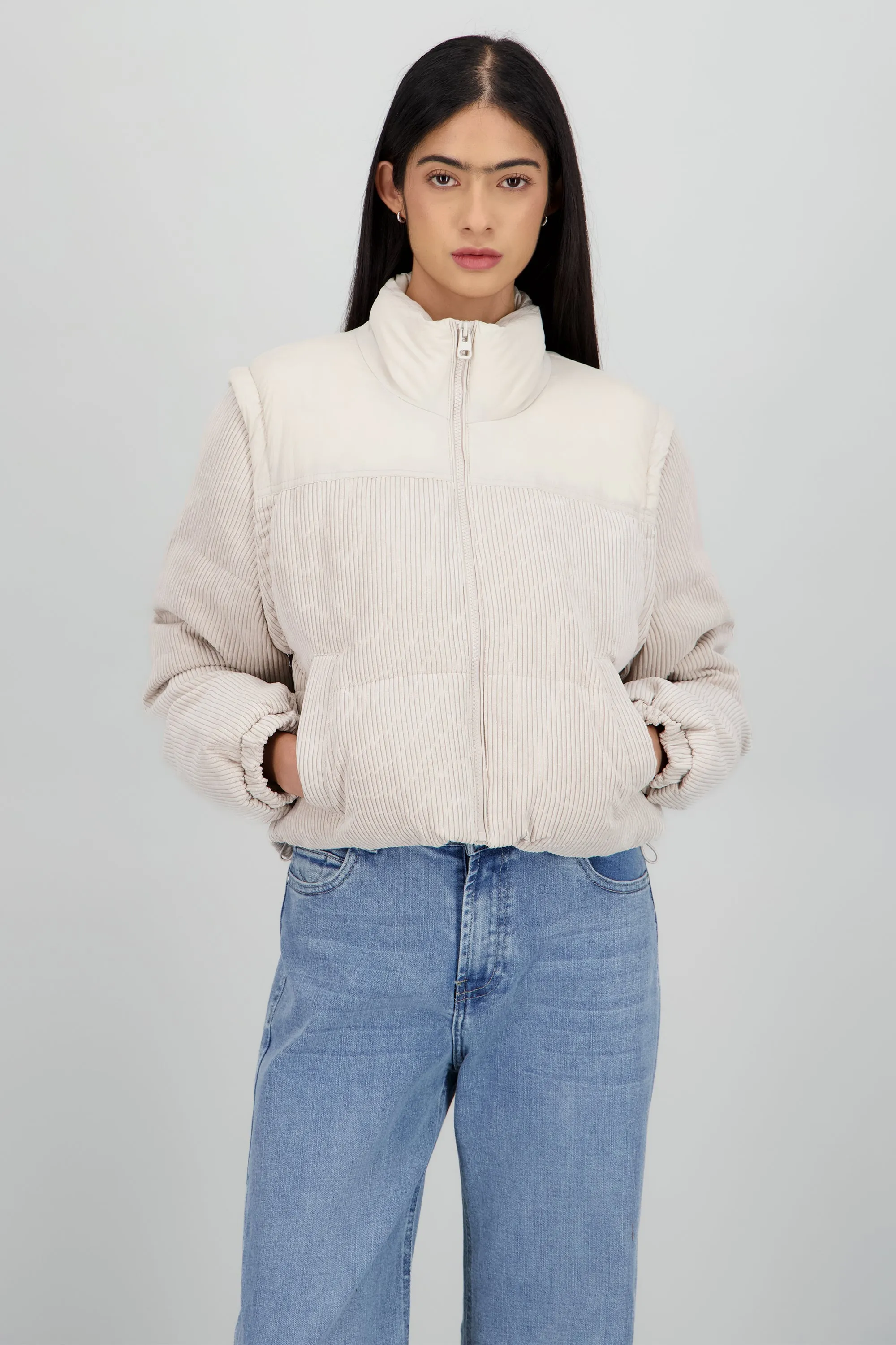Puffer jacket pana contraste sold by Shasa product image thumbnail 2