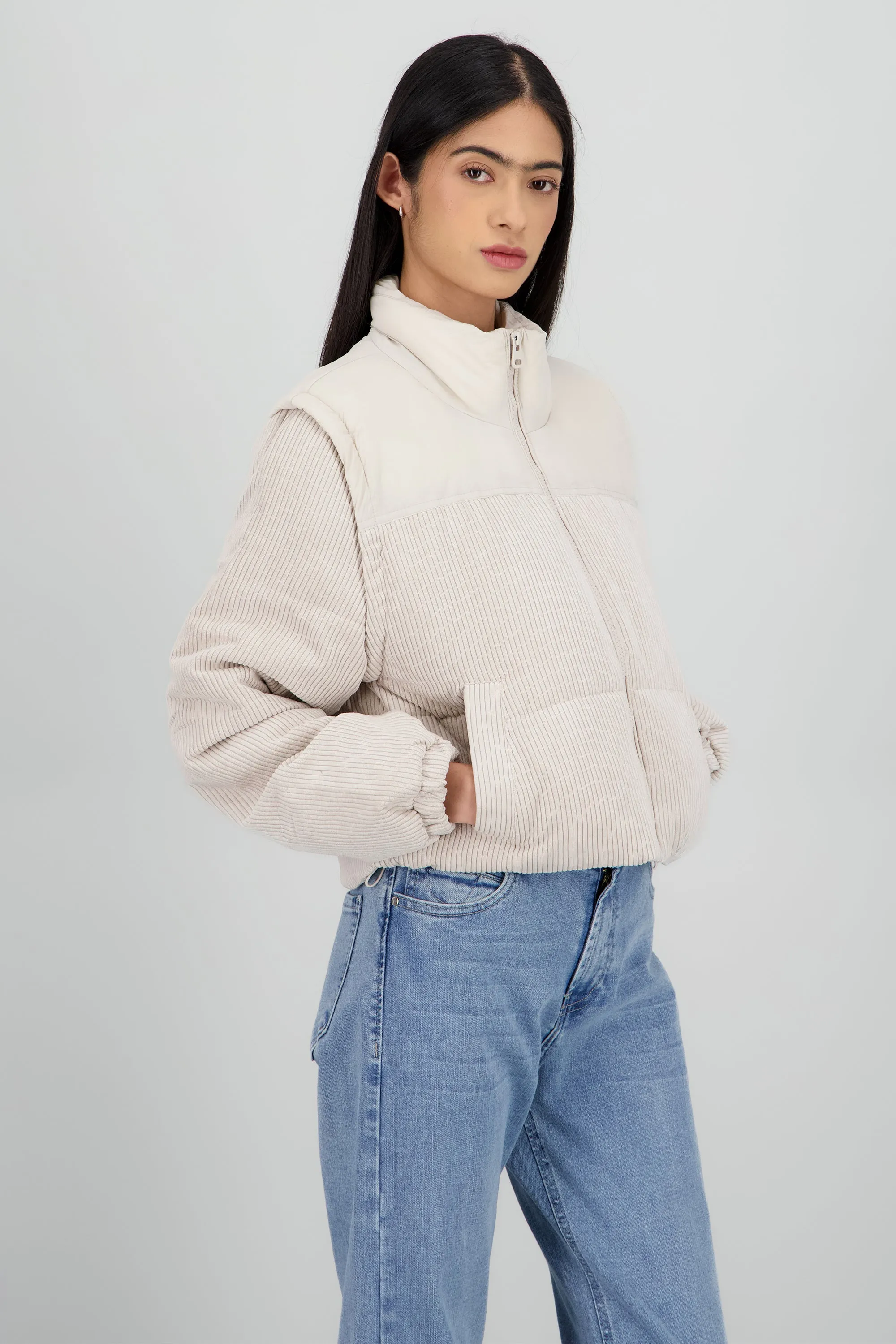 Puffer jacket pana contraste sold by Shasa product image thumbnail 3